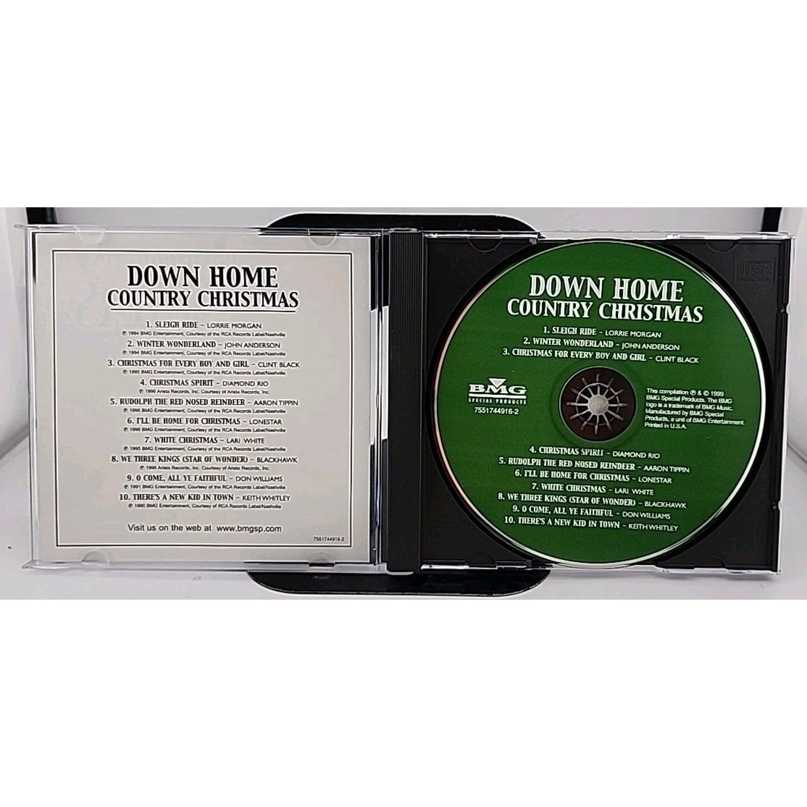 Down Home Country Christmas by Various Artists (CD, Delta Distribution)