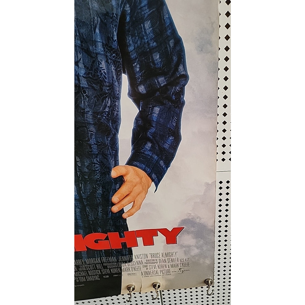 Bruce Almighty Movie Poster 2 Sided 27x40 Jim Carrey
