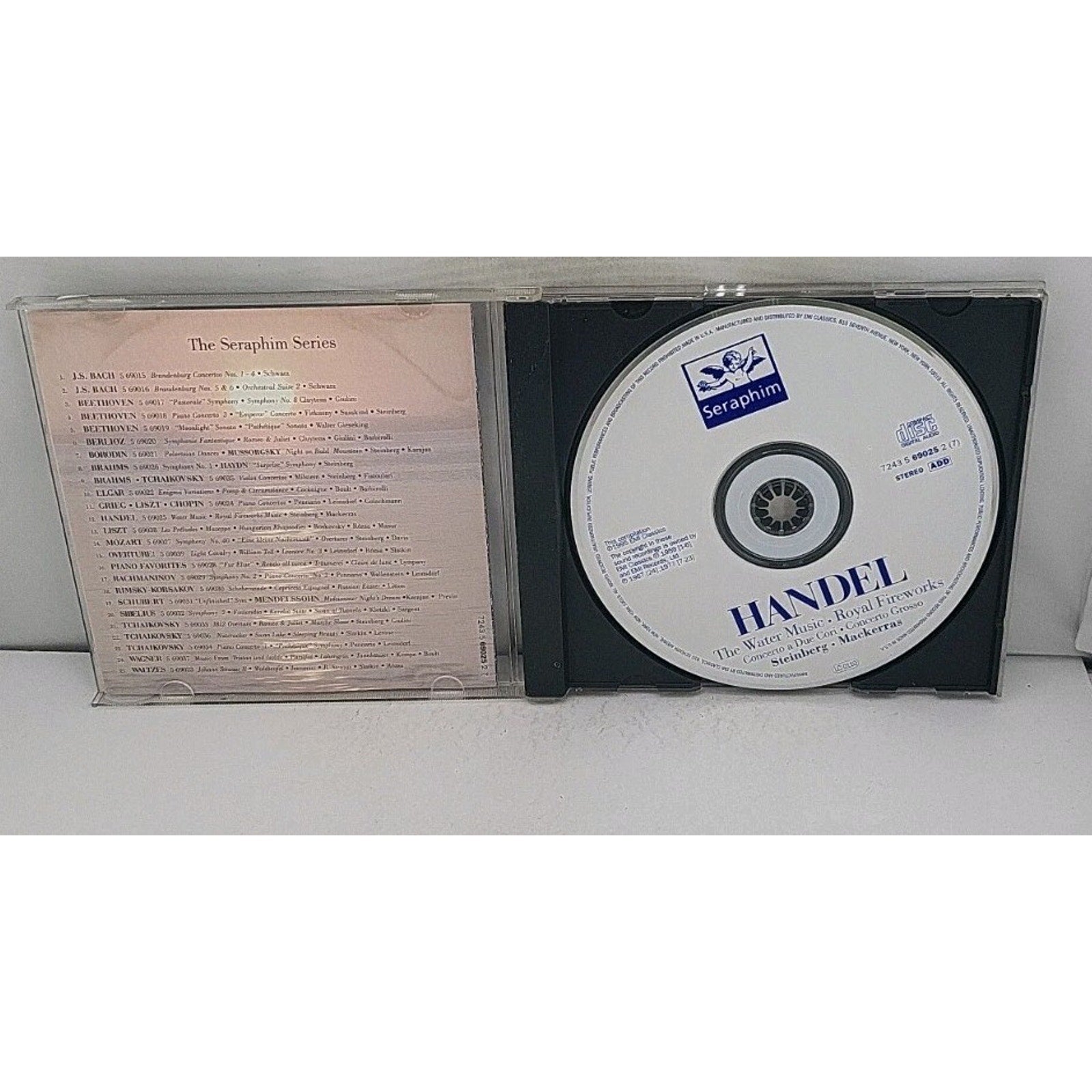Water Music/Royal Fireworks/& by Charles Mackerras (CD, 1995)