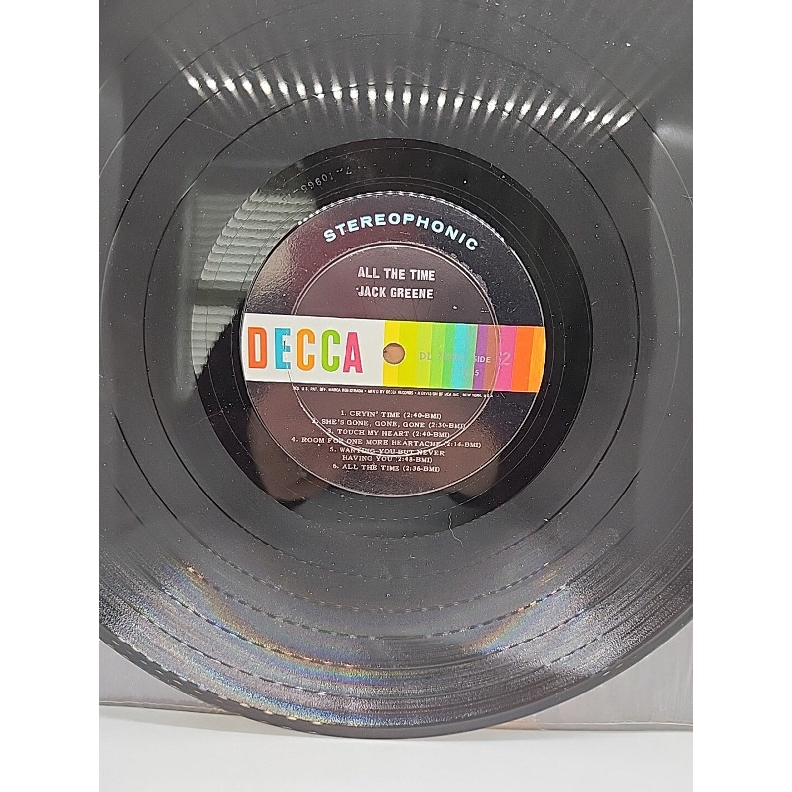 Jack Greene All The Time (Record)