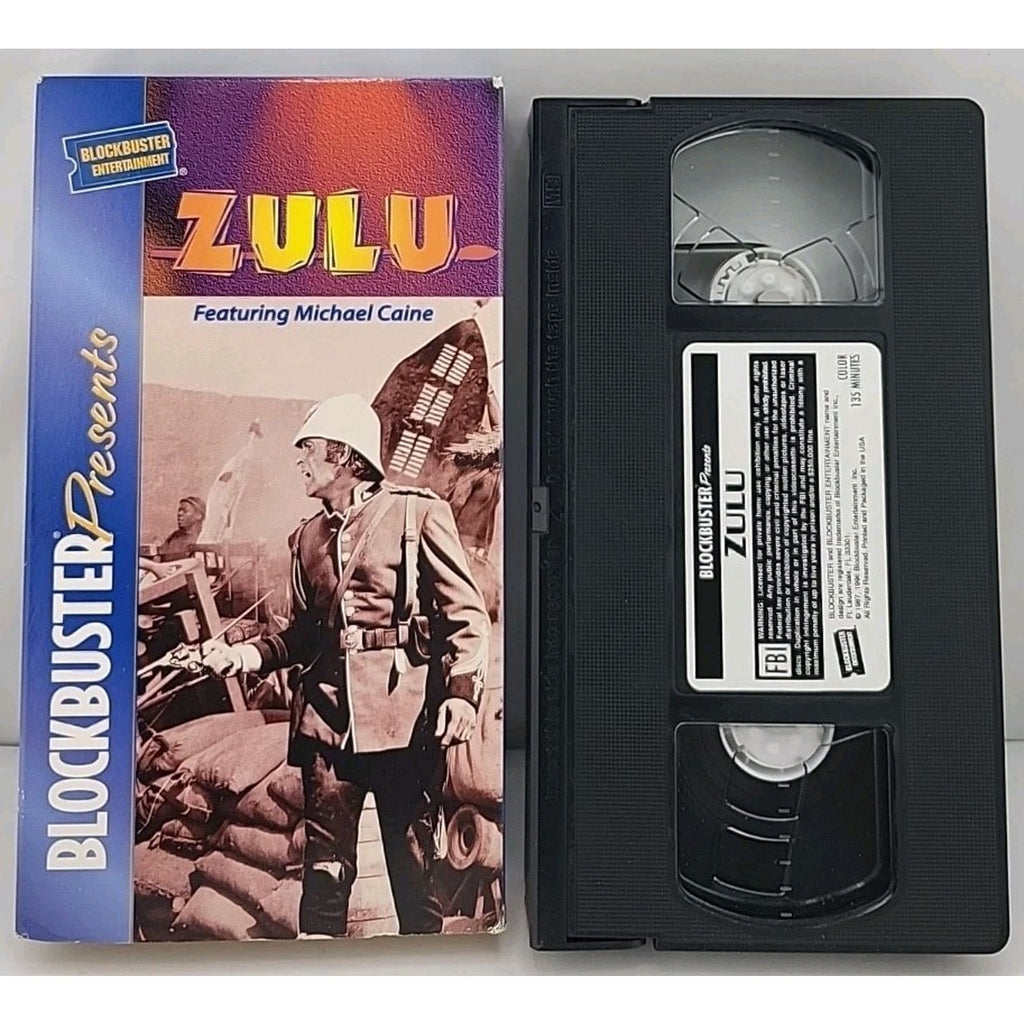 Blockbuster Presents Zulu (VHS, 1996)