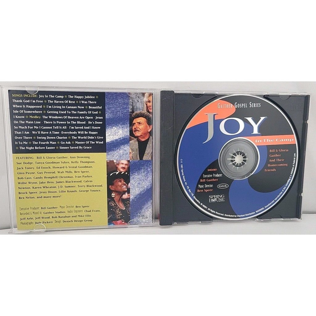 Joy in the Camp by Bill Gaither (CD, 1997)
