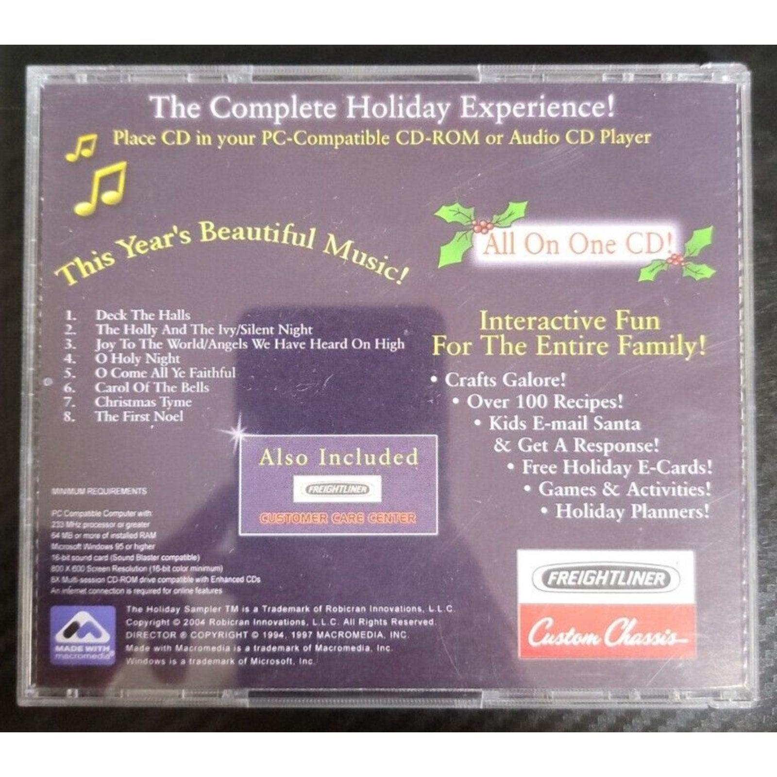 Freightliner The Holiday Sampler CD