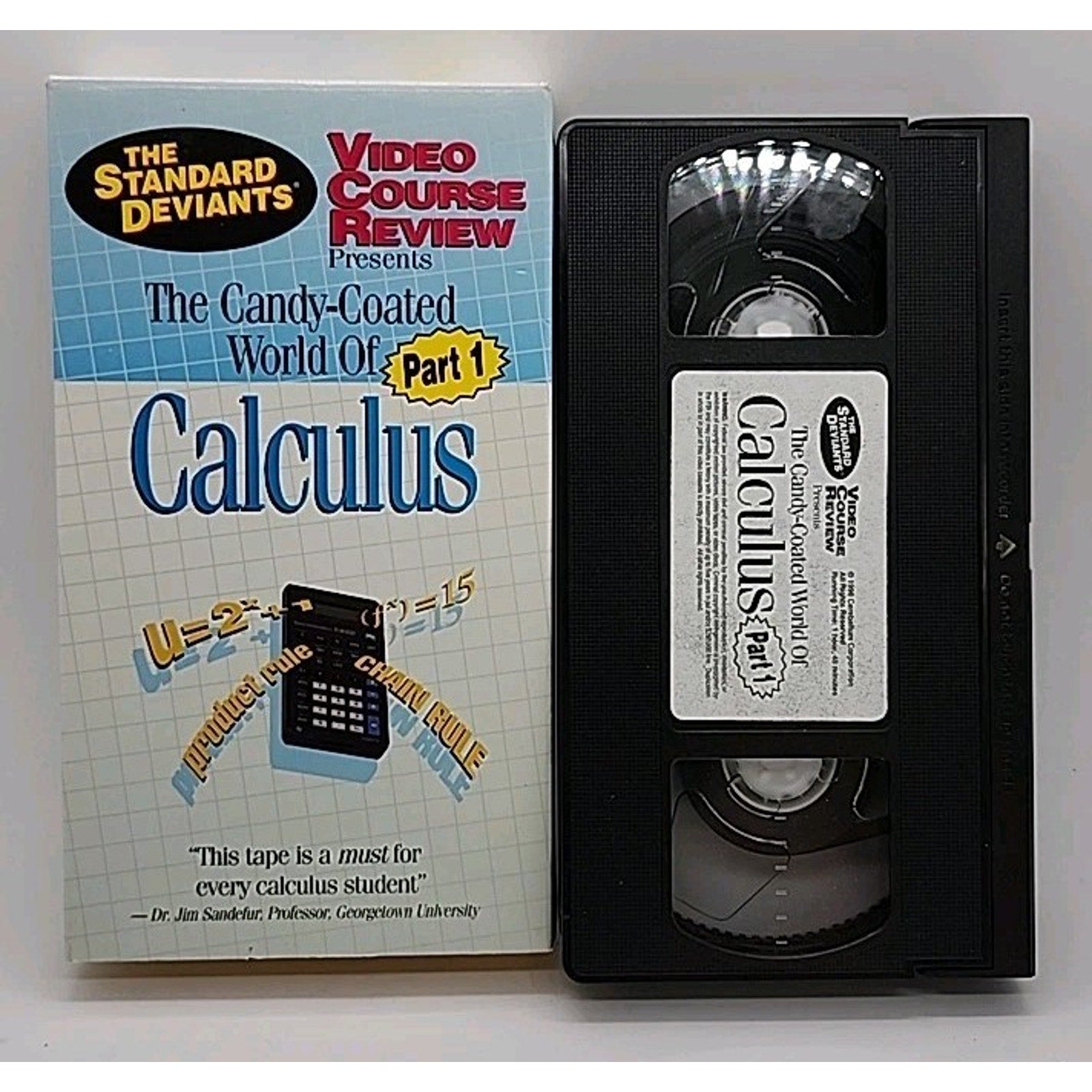 Standard Deviants - Calculus Part 1 (VHS, 1999)