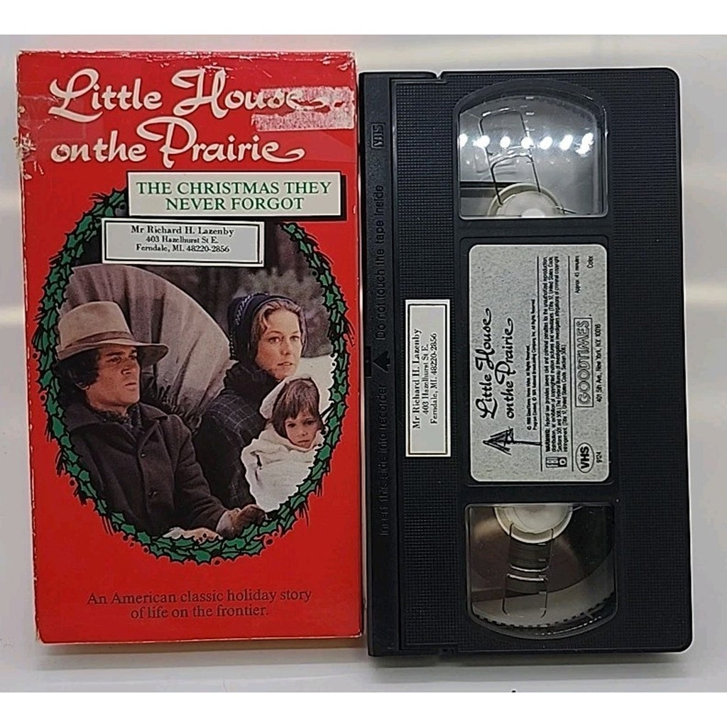 Little House on the Prairie - The Christmas They Never Forgot (VHS)