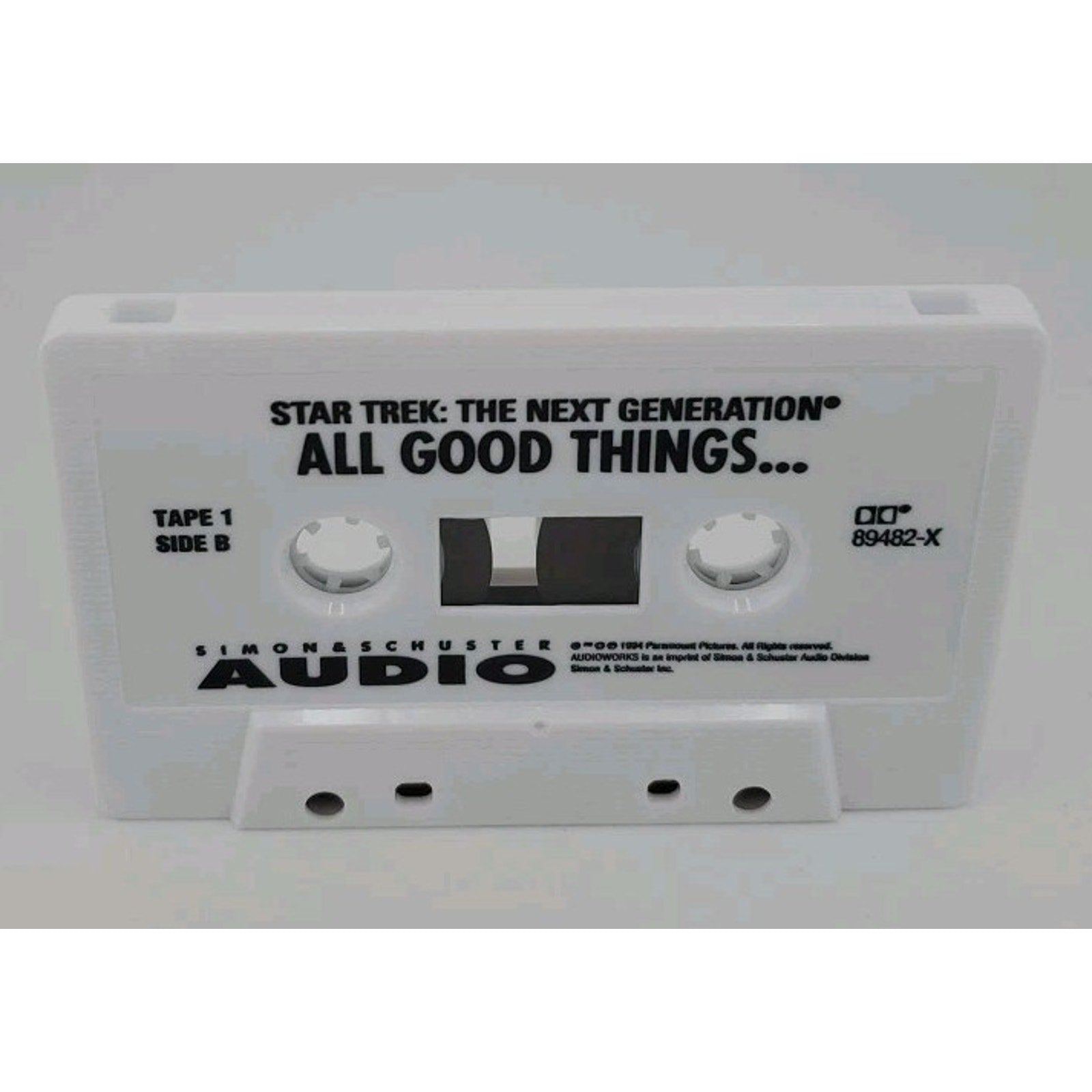 Star Trek The Next Generation All Good Things Audiobook 2 Cassettes