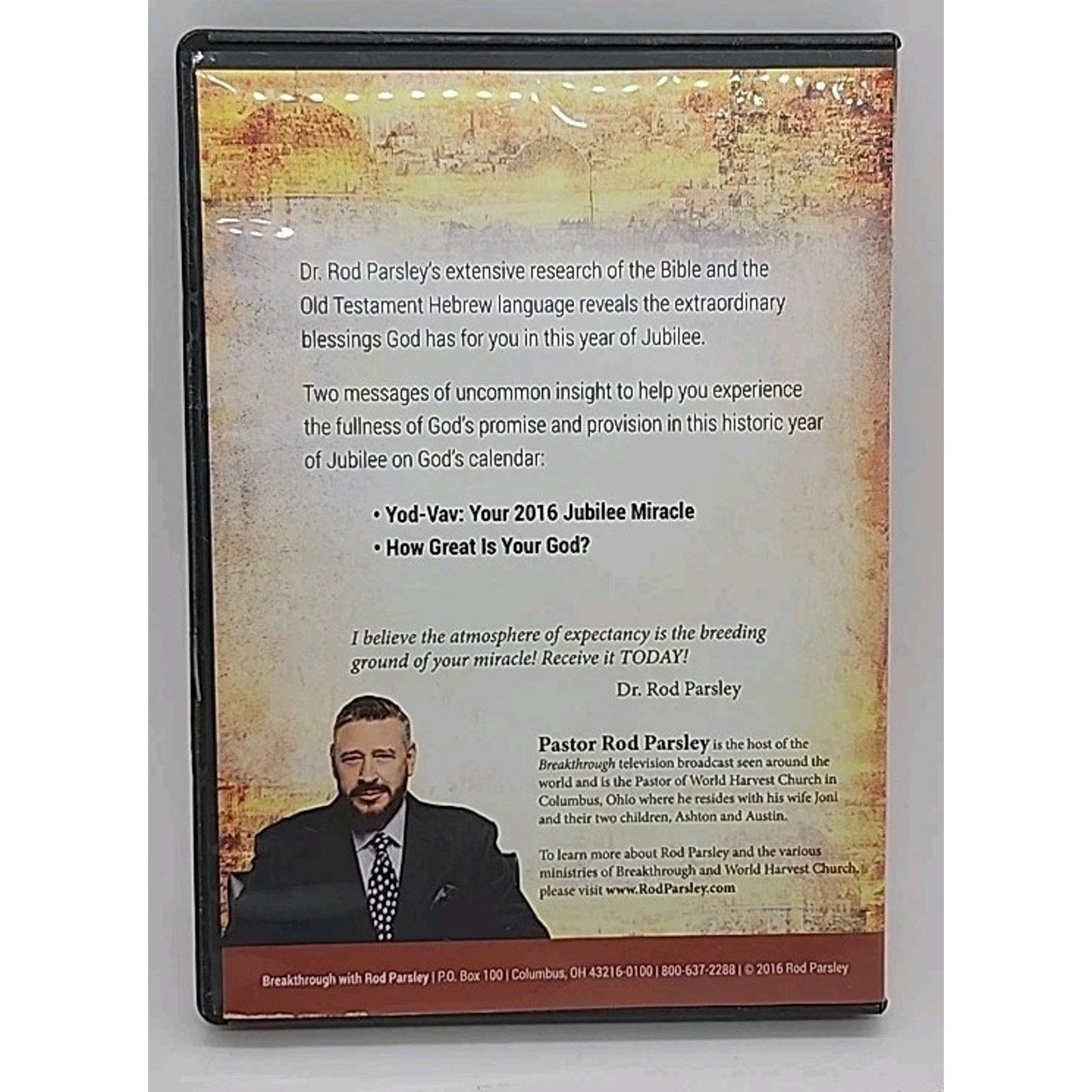 Jubilee The Miracle Of Resurrection Seed (DVD)
