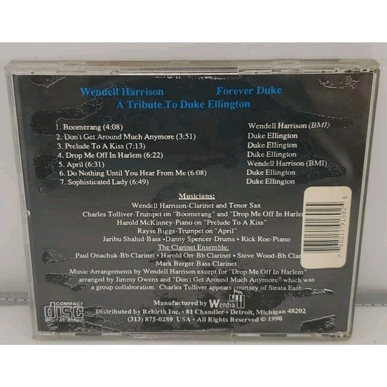 Forever Duke by Wendell Harrison (CD, 2006)