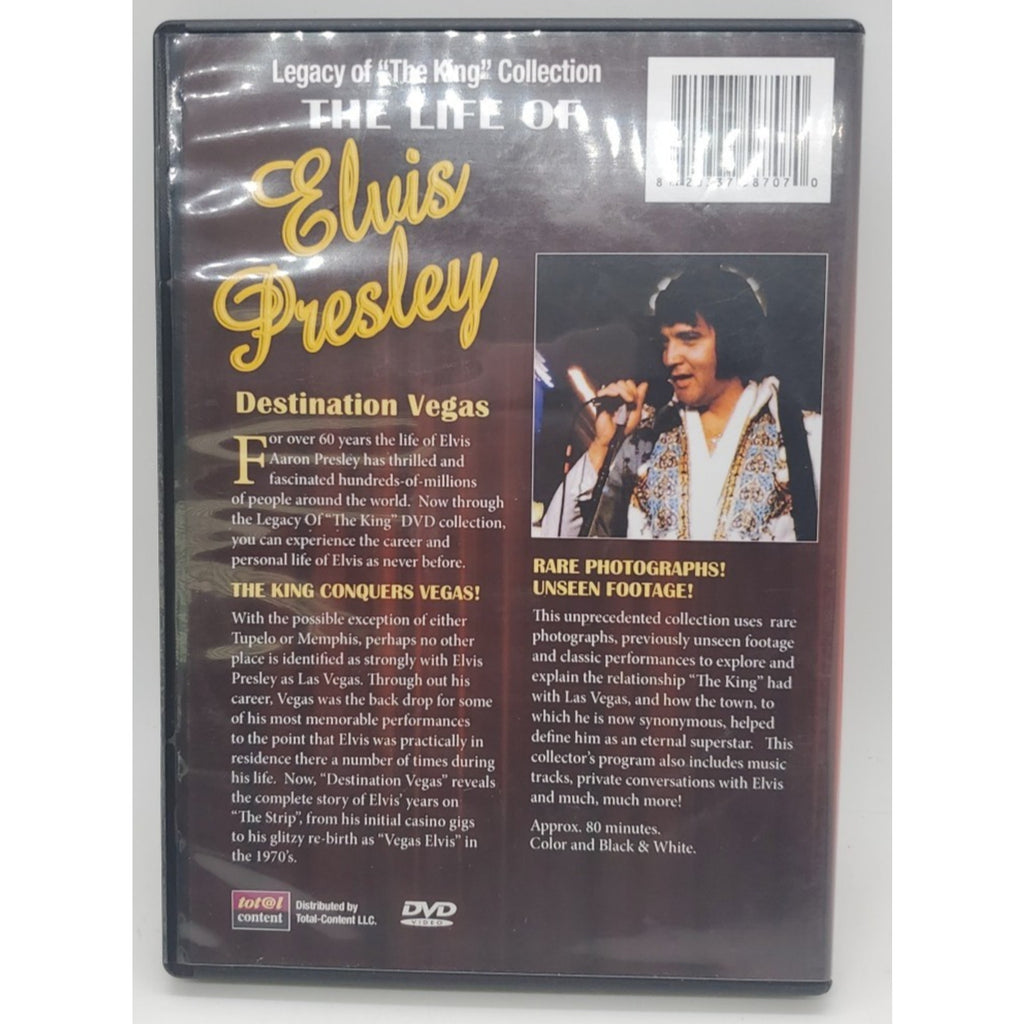 The Life of Elvis Presley Destination Vegas (DVD)