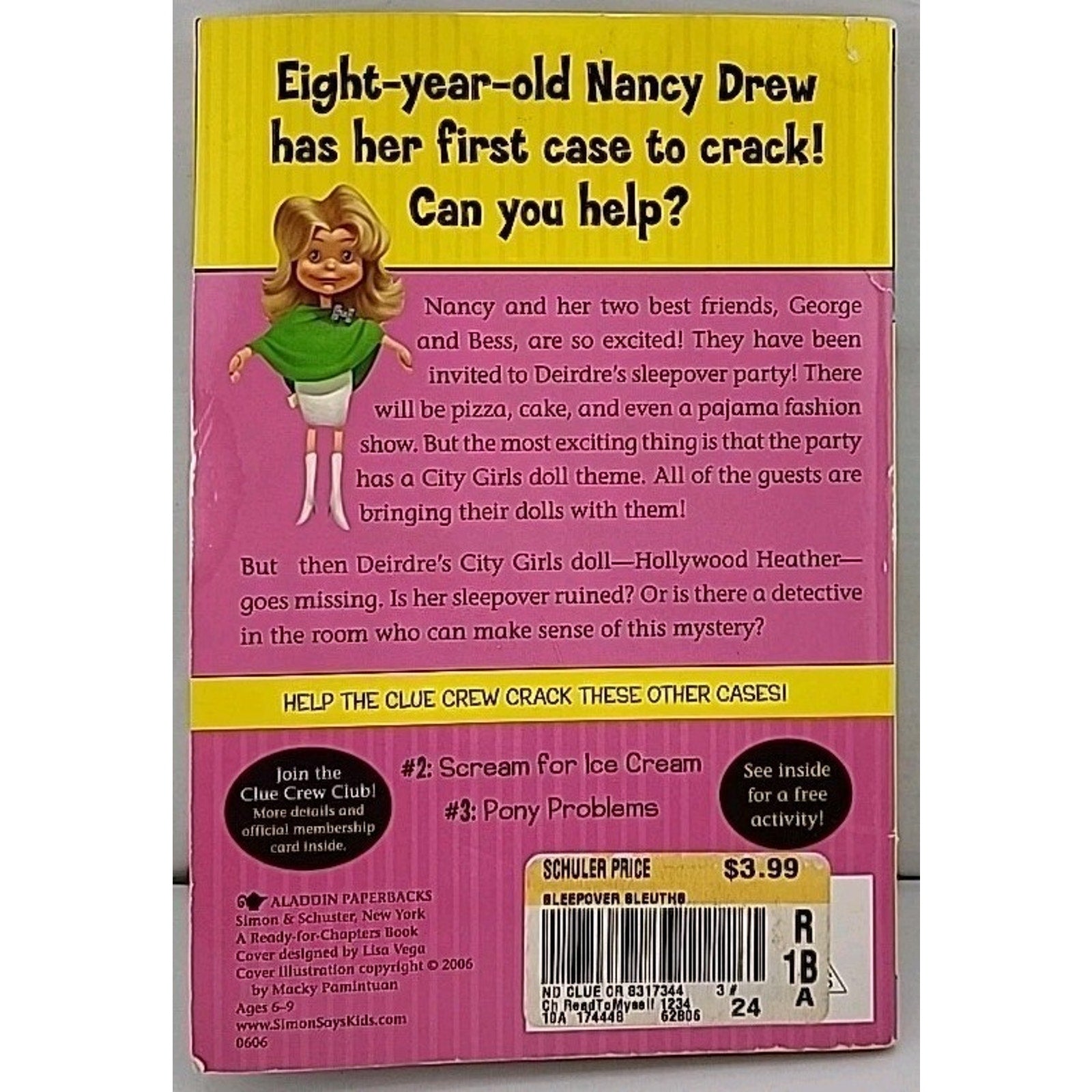 Sleepover Sleuths by Carolyn Keene (2006, Trade Paperback)