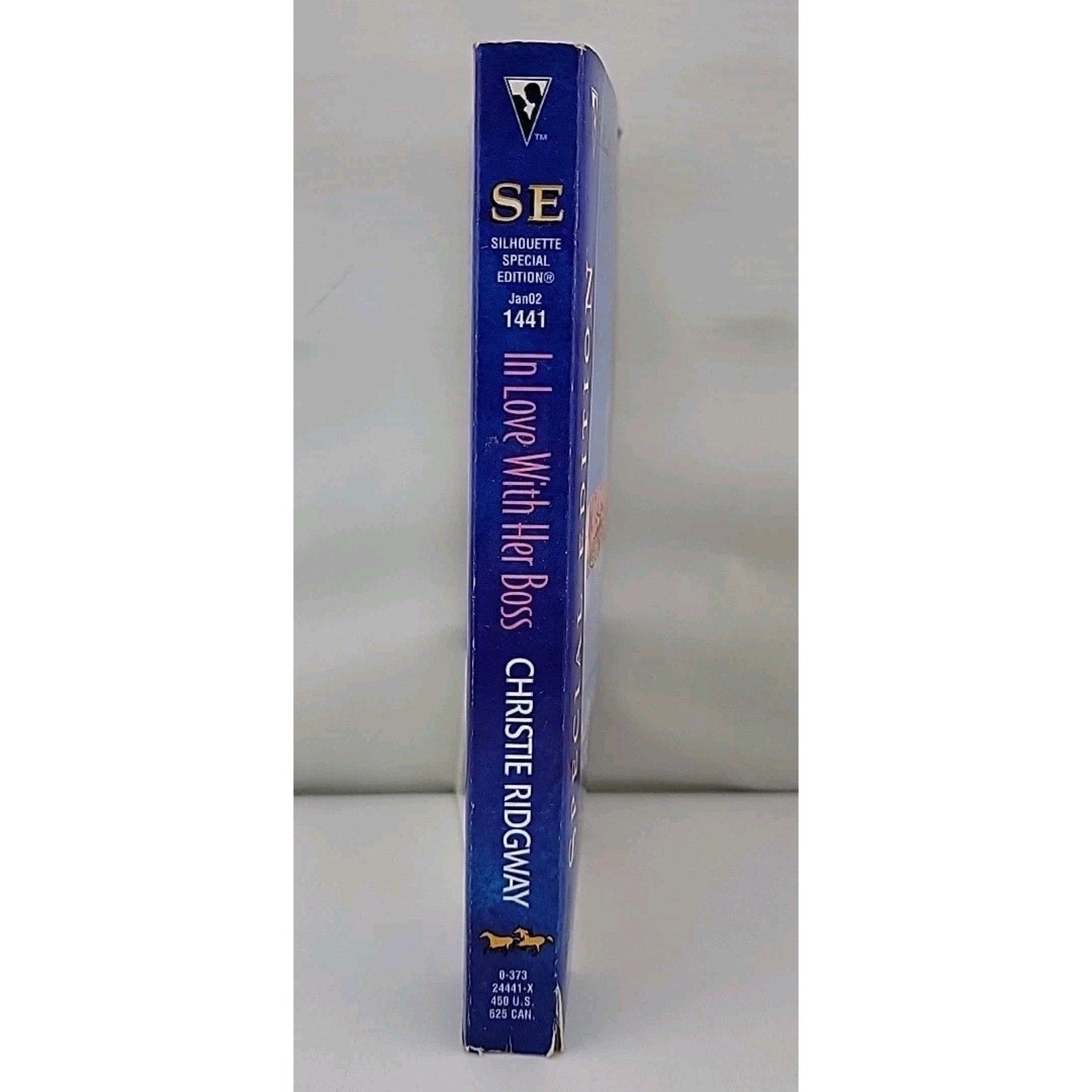 In Love with Her Boss by Christie Ridgway (2001, Mass Market)