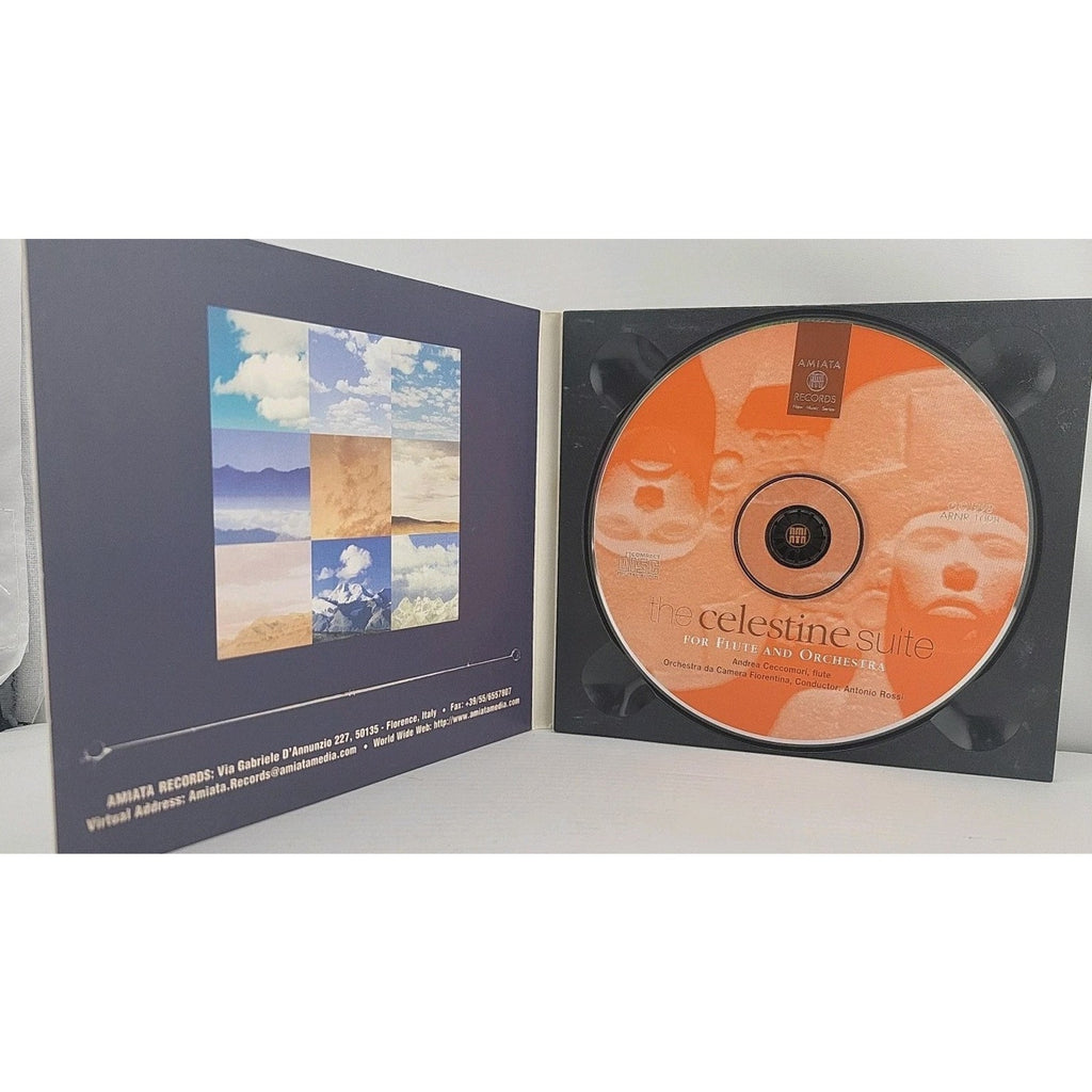 Andrea Ceccomori Antonio Rossi Celestine Suite For Slute Orchestra CD