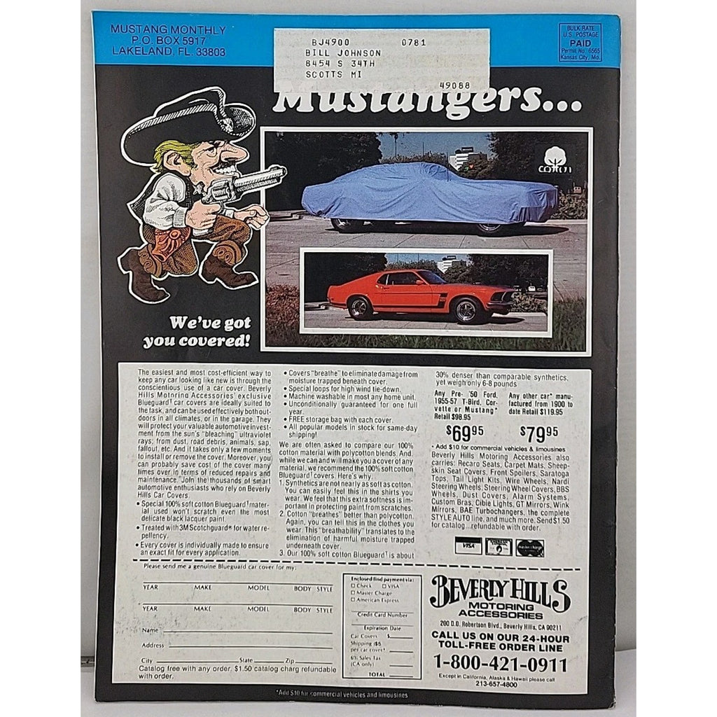Mustang Monthly Magazine - September 1980 - Vol. 3 No. 8