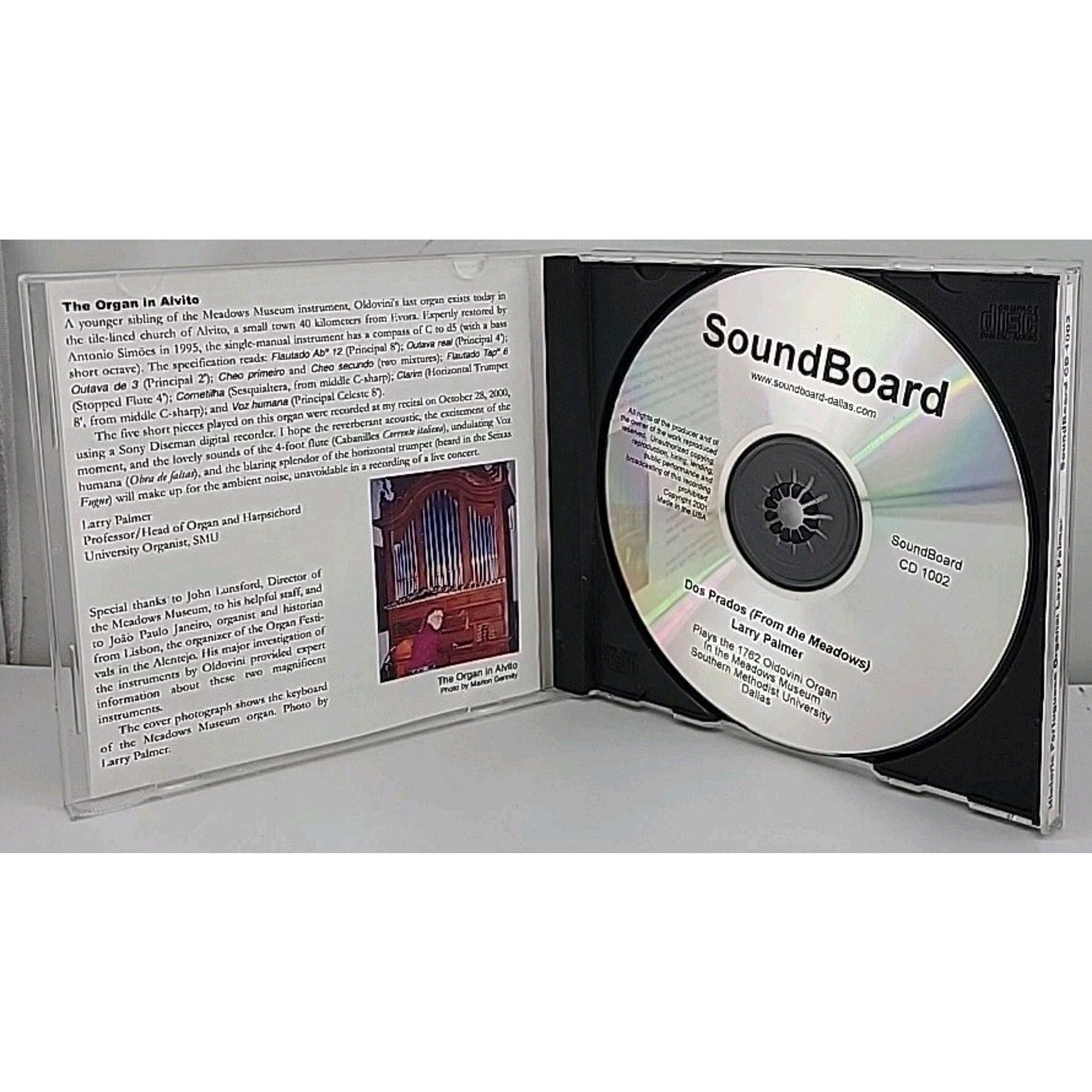 Dos Prados (From The Meadows) By Larry Palmer CD
