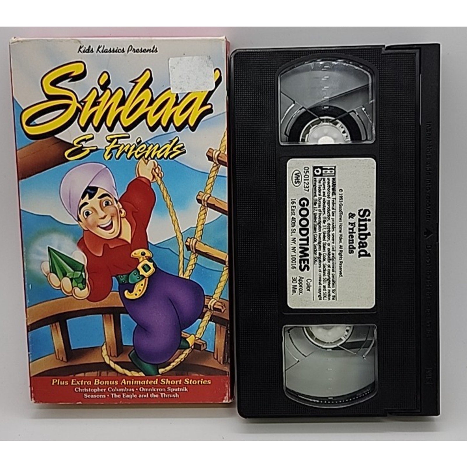 Kids Klassics Presents Sinbad & Friends (VHS 1993)
