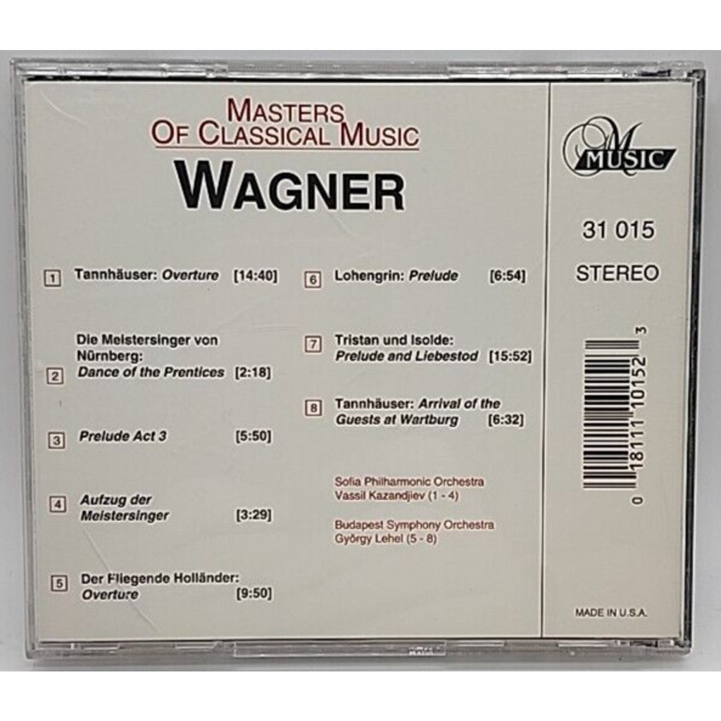 Masters of Classical Music Vol. 5 Wagner (CD)