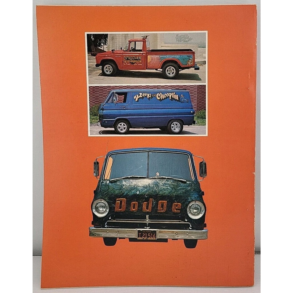 1972 The Complete Book Of Pickups & Vans Magazine