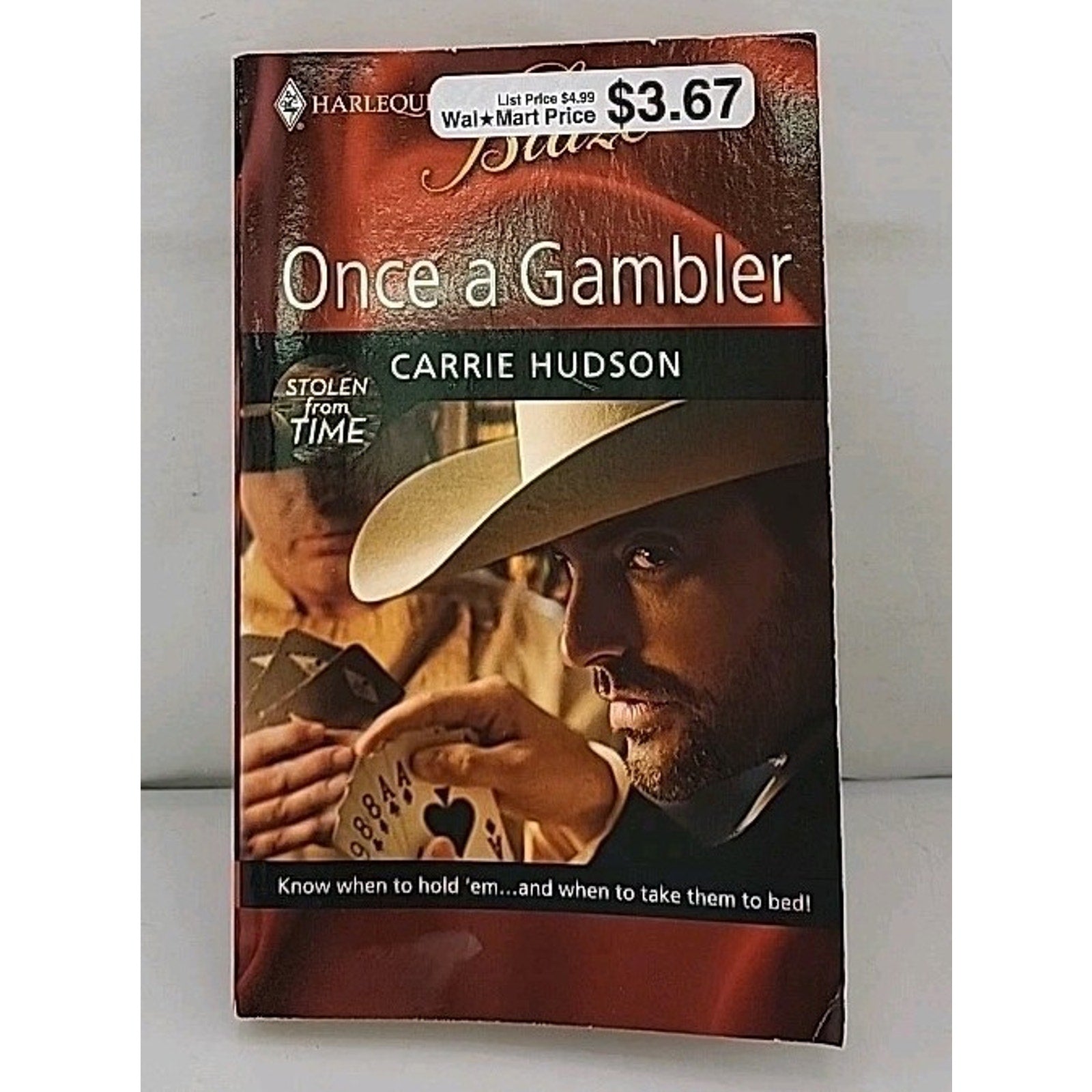 Once a Gambler by Carrie Hudson (2009, Mass Market)