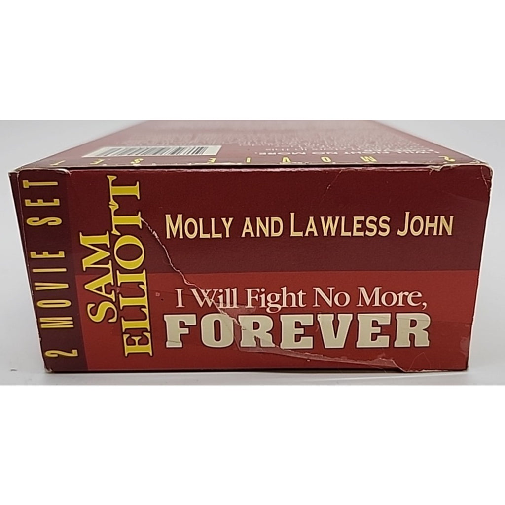 Sam Elliott 2-Pack: I Will Fight No More & Molly and Lawless John (VHS, 1994)