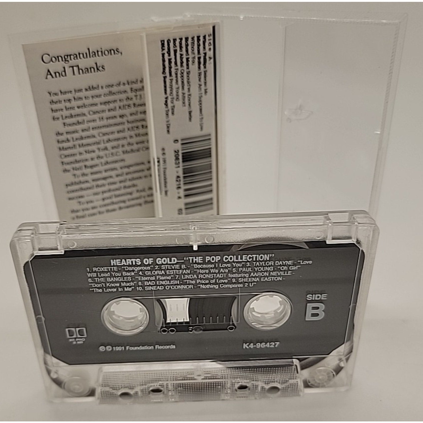 Hearts Of Gold The Pop Collection (Cassette)