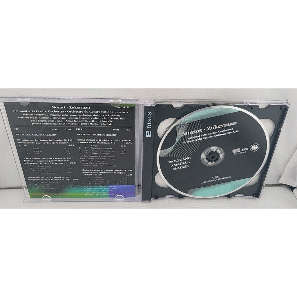 Mozart - Zukerman 2 Disc CD