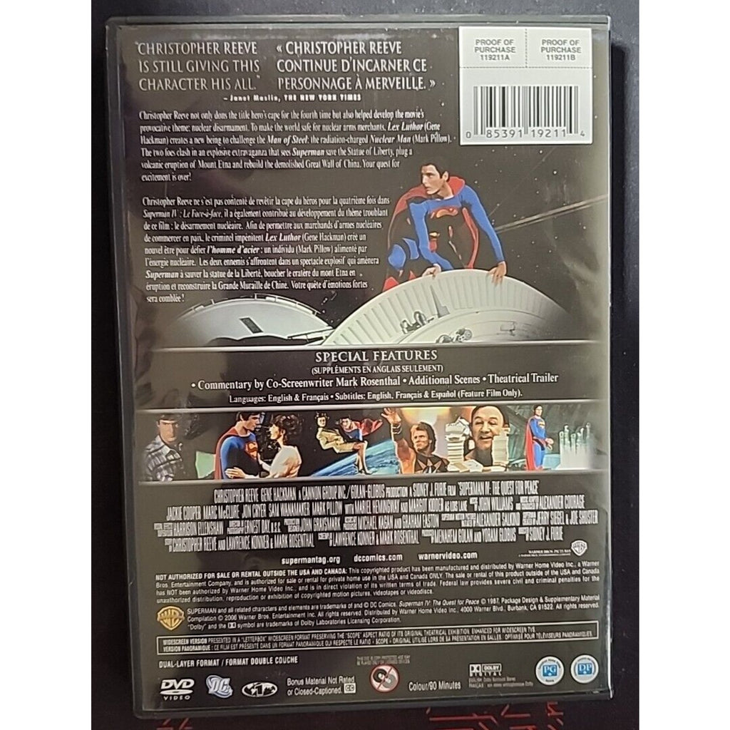 Superman IV - The Quest for Peace (Delux DVD)