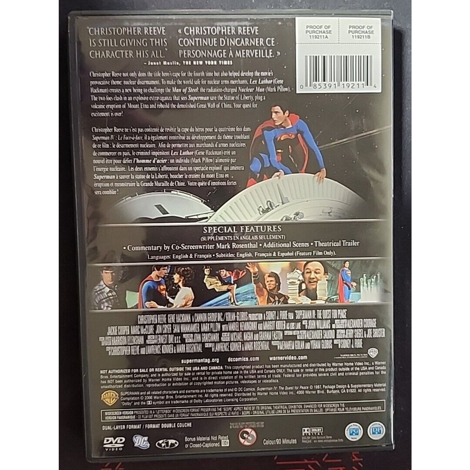 Superman IV - The Quest for Peace (Delux DVD)