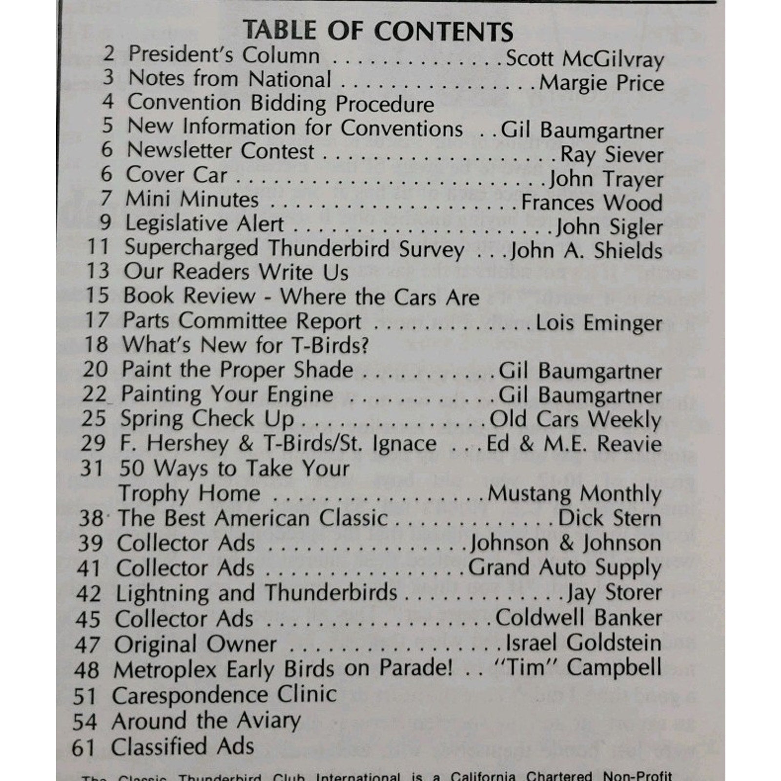Early Bird Magazine March-April 1991