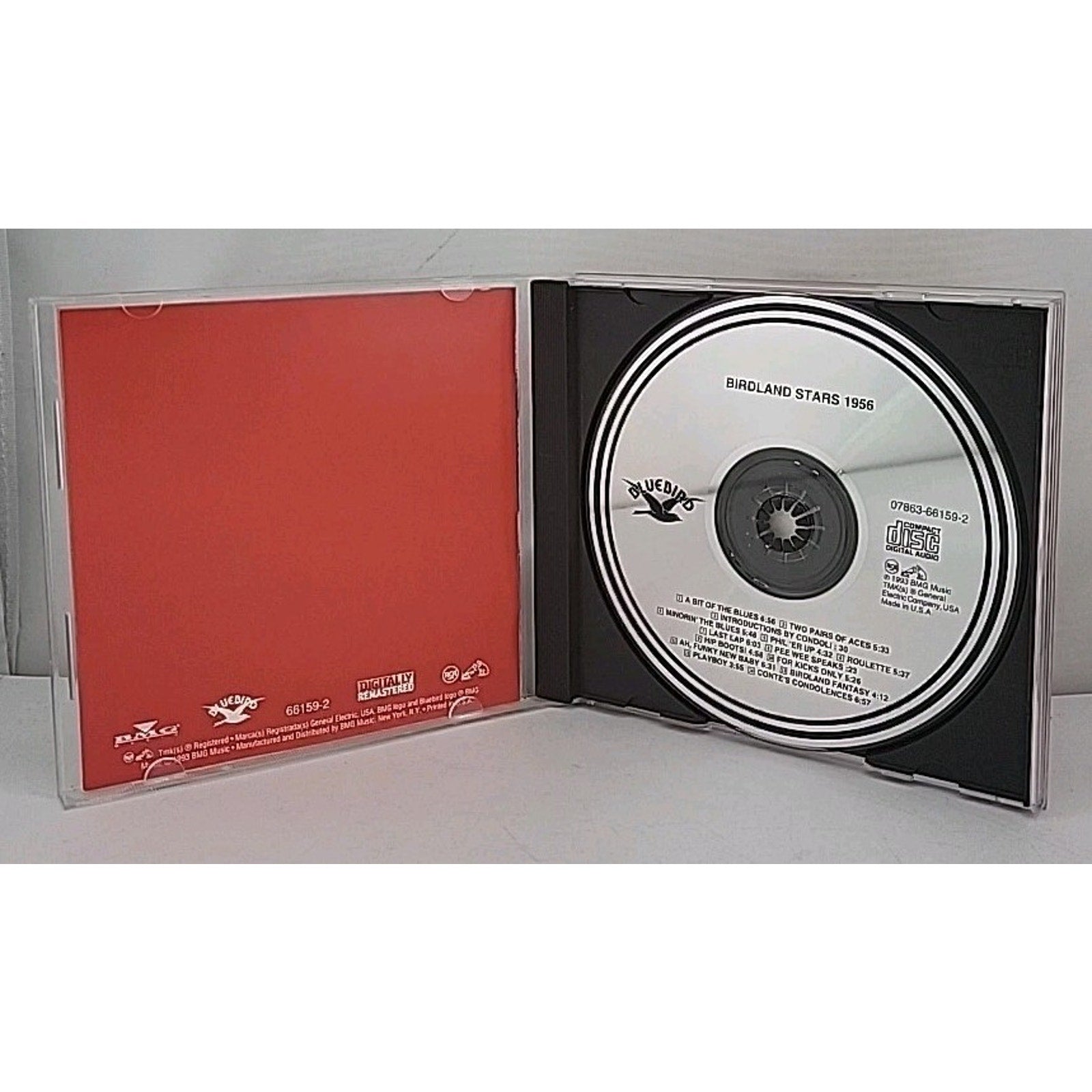 Birdland Stars 1956 by Various Artists (CD, Mar-1993, Bluebird RCA (USA))