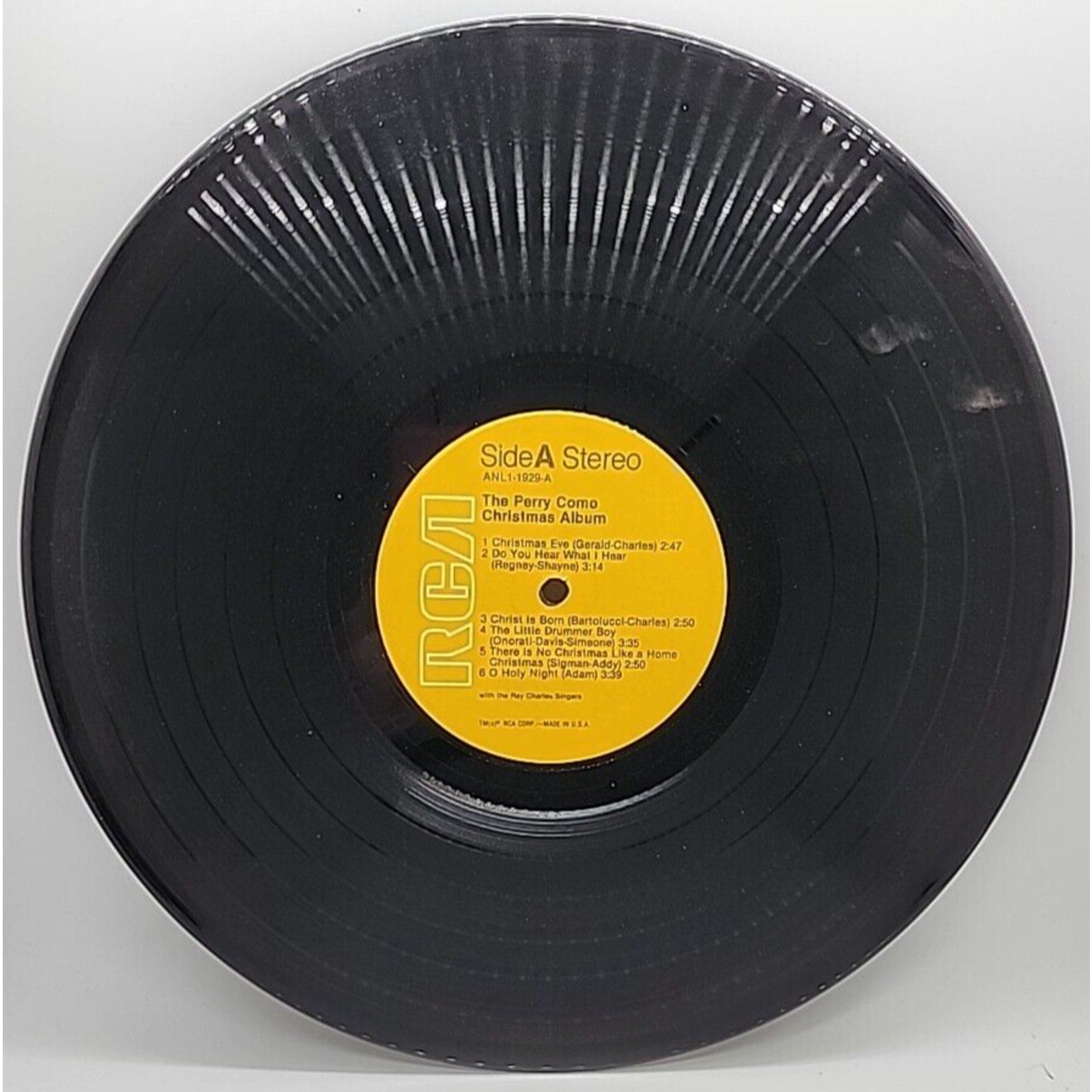 Perry Como The Christmas Album 1968 RCA ANL1-1929 (Record)
