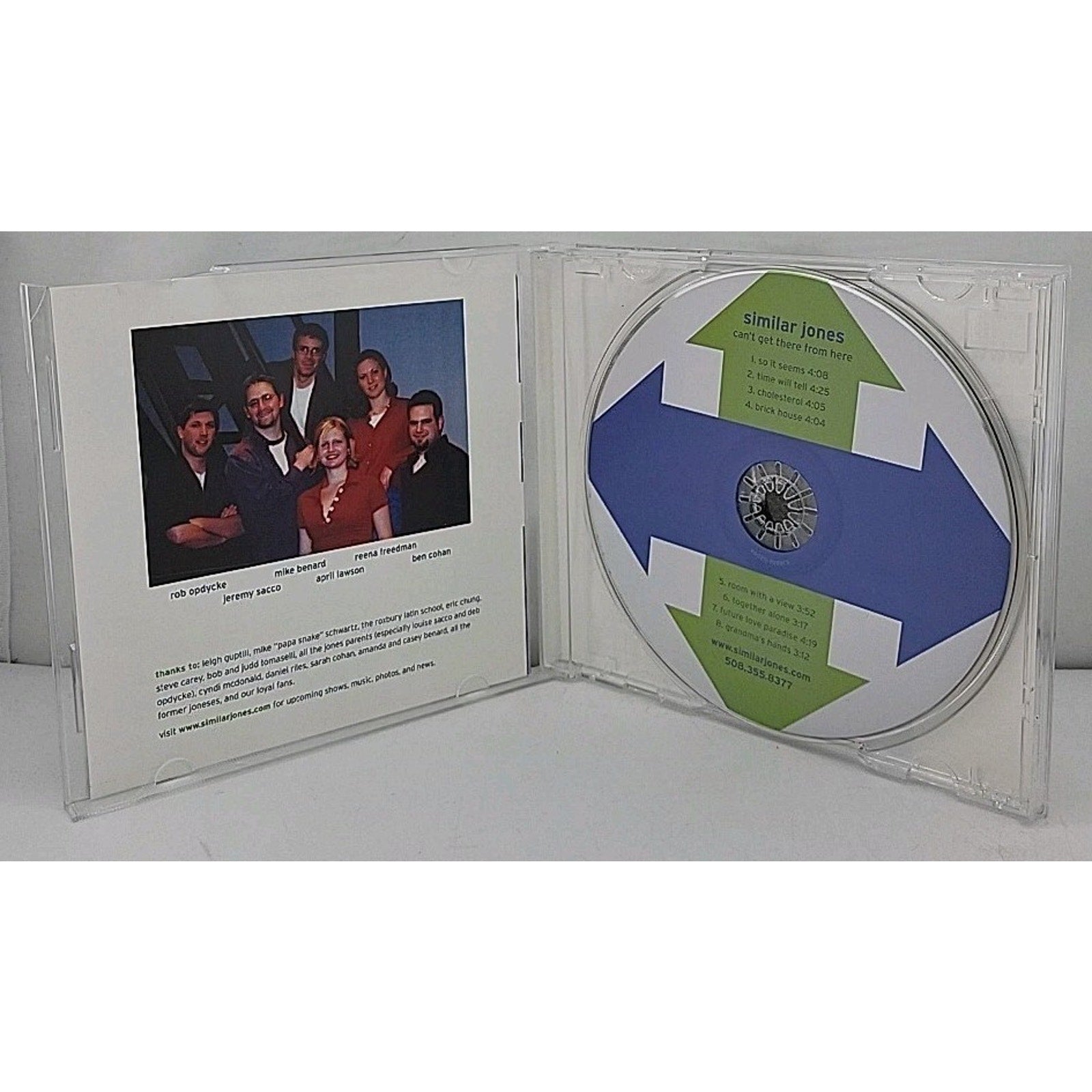 Cant Get There From Here By Similar Jones CD
