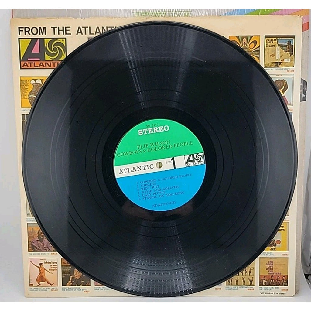 Flip Wilson Cowboys And Colored People LP Vinyl Original 1967 SD 8149