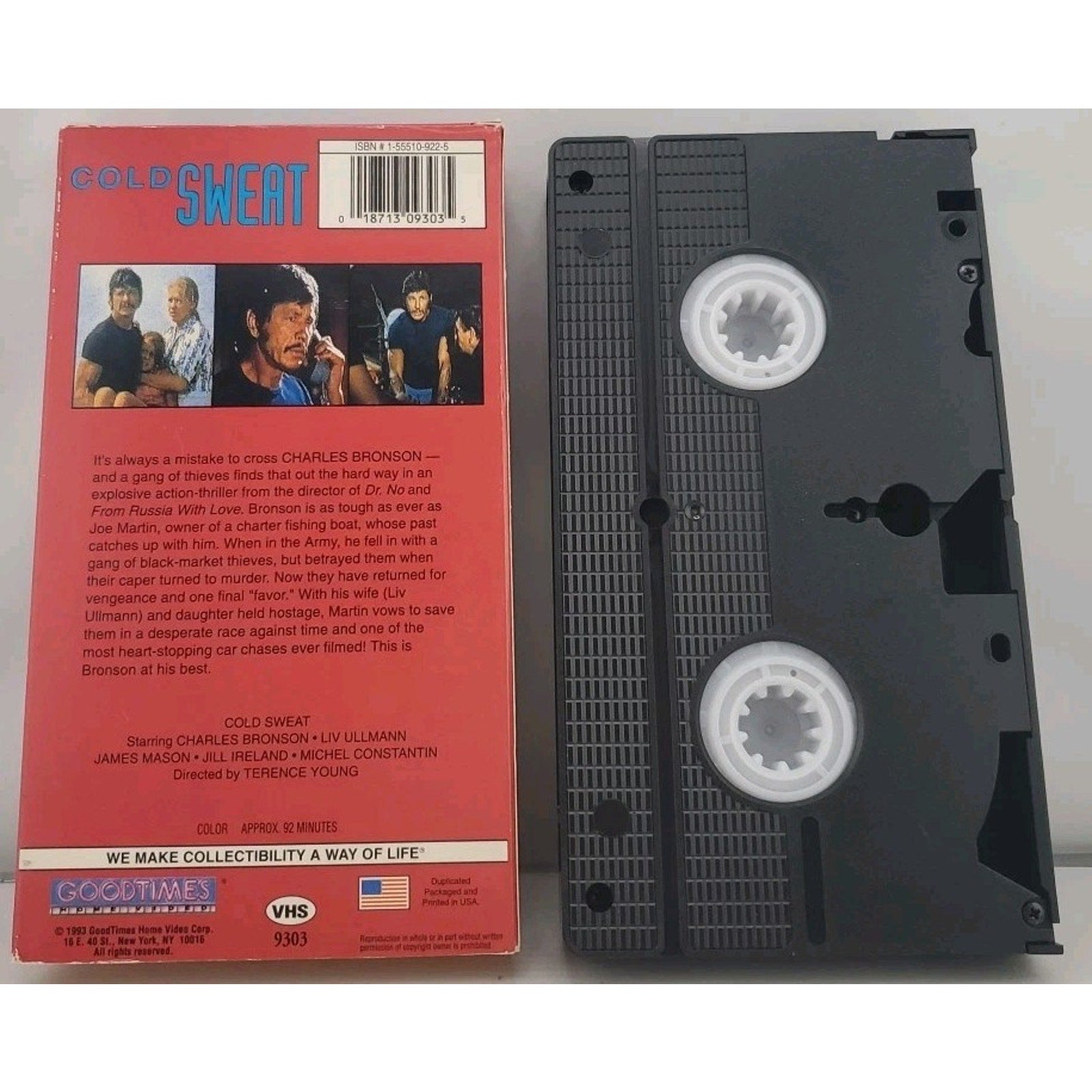 Cold Sweat (VHS, 1993)