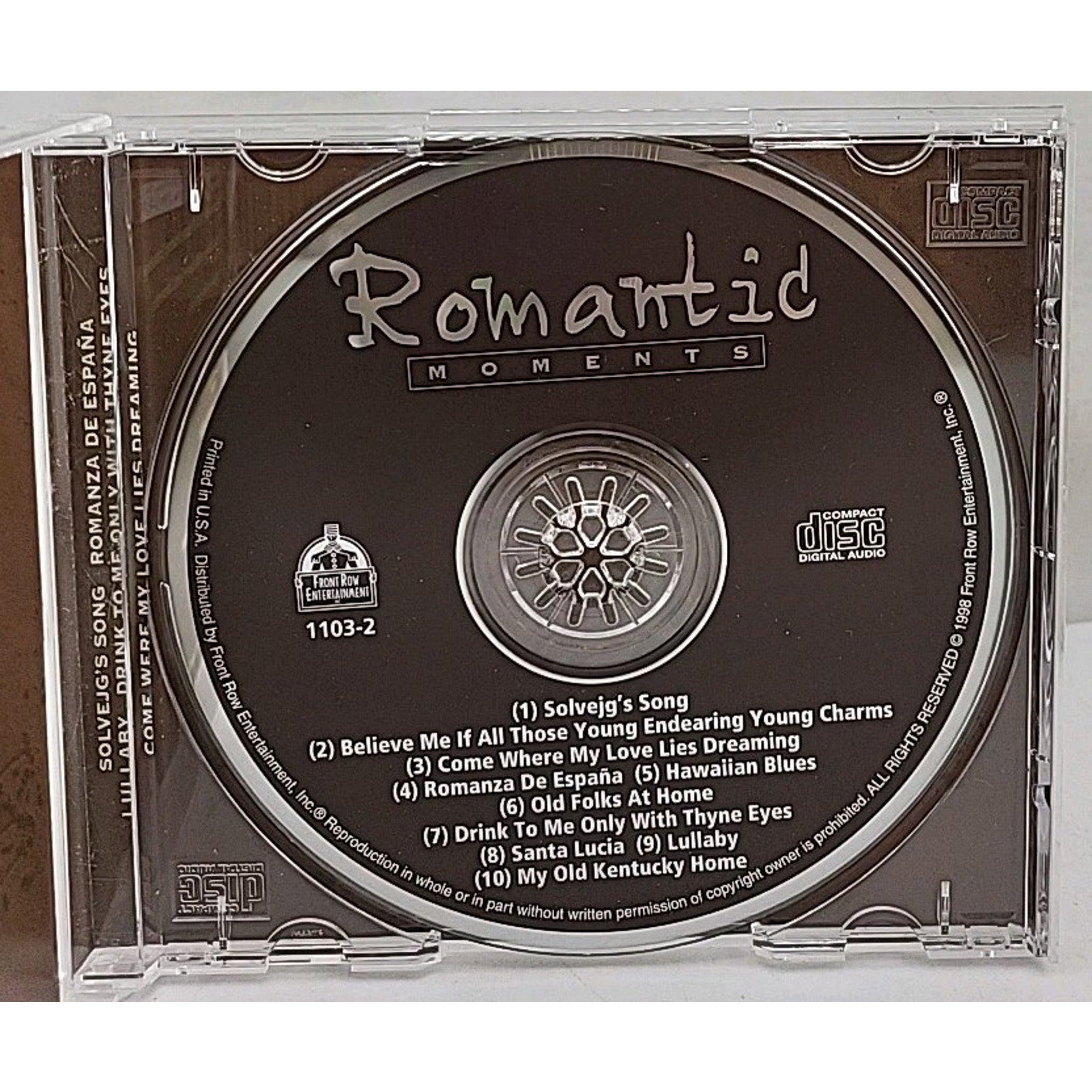 Romantic Moments by the Moonlight Orchestra Music CD Album