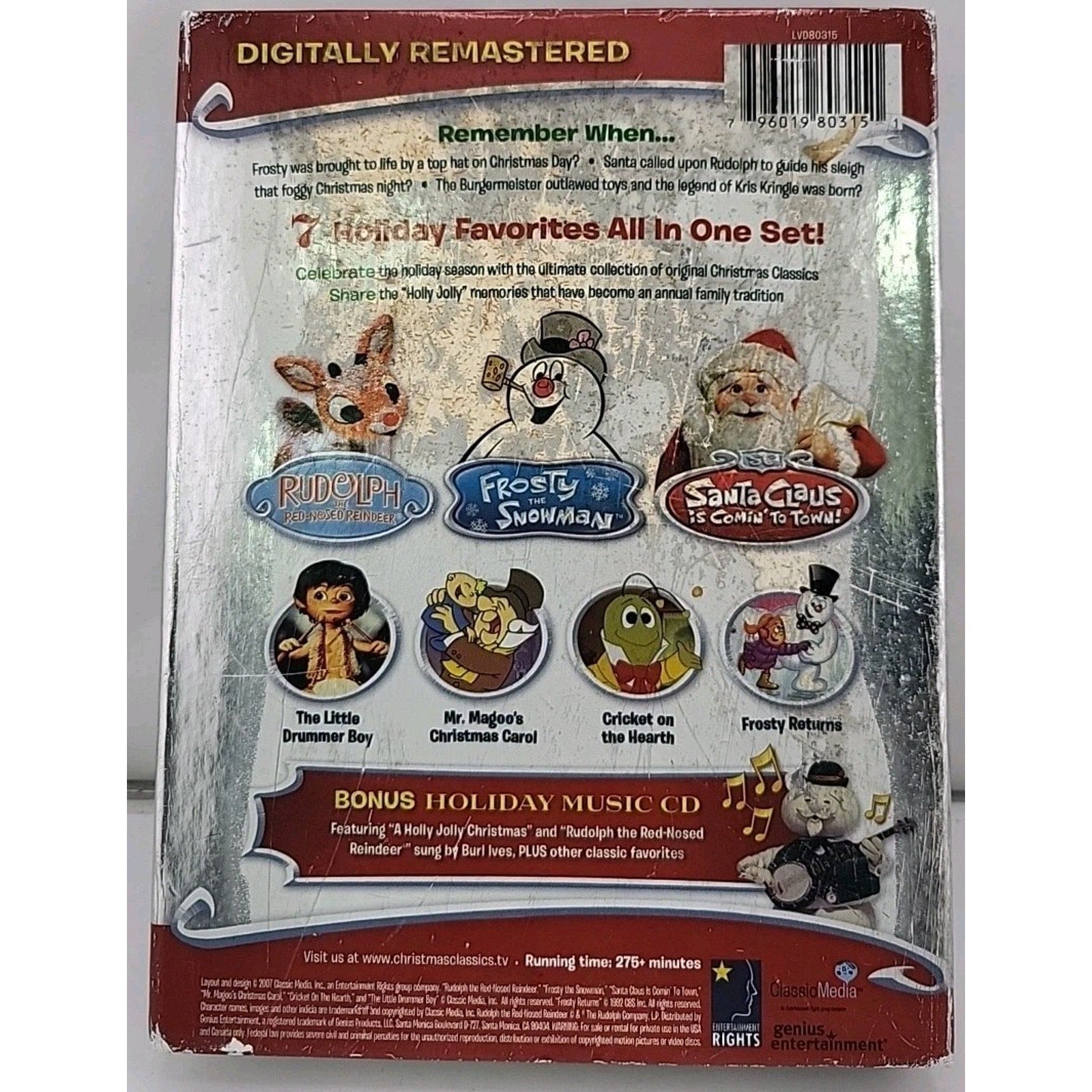 Original Christmas Classics Gift Set (DVD)
