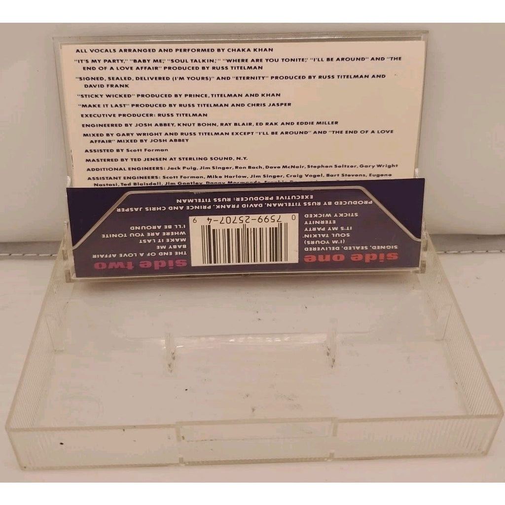 C.K. by Chaka Khan (Cassette, Nov-1988, Musicrama)