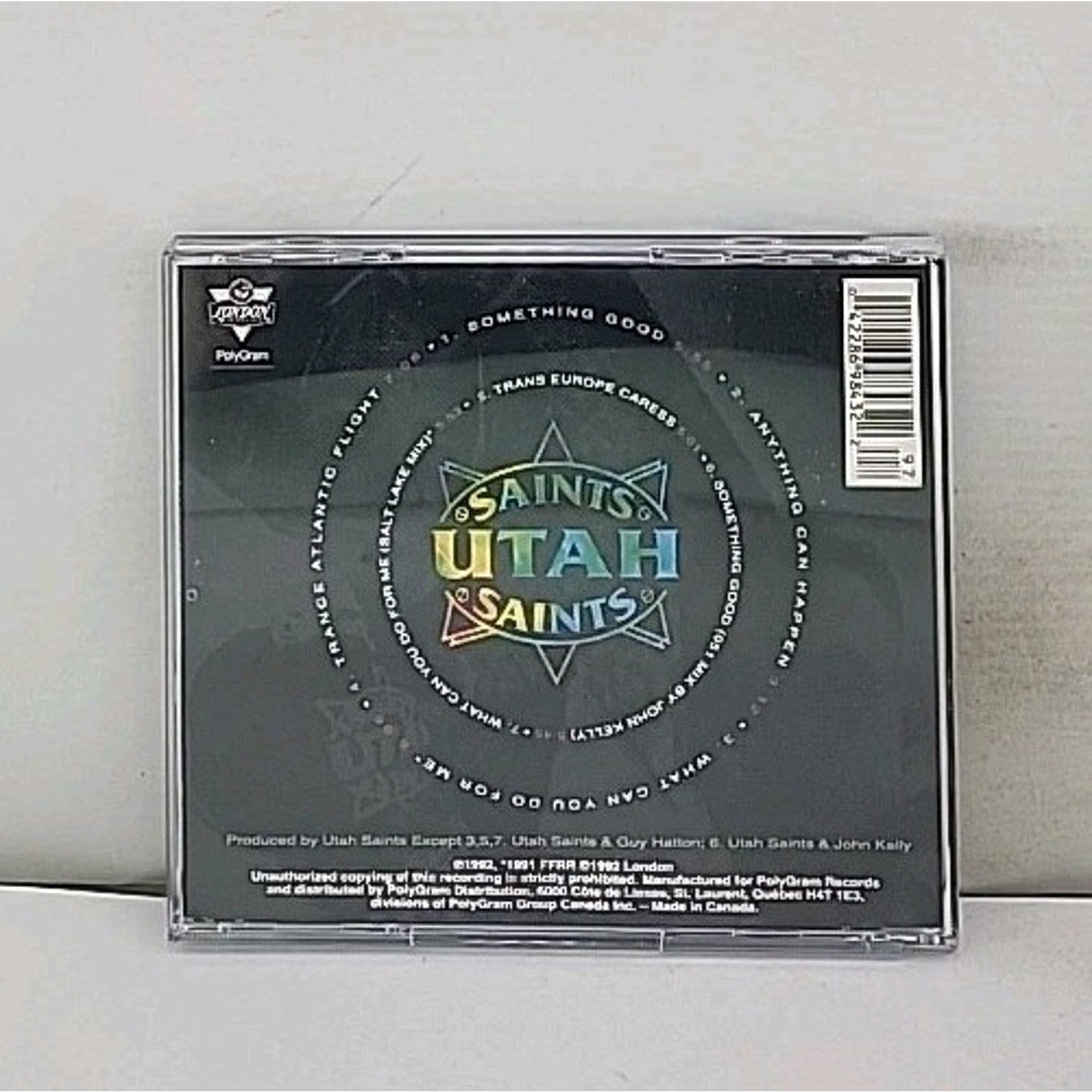 Something Good by Utah Saints (CD, Aug-1992, London (USA))