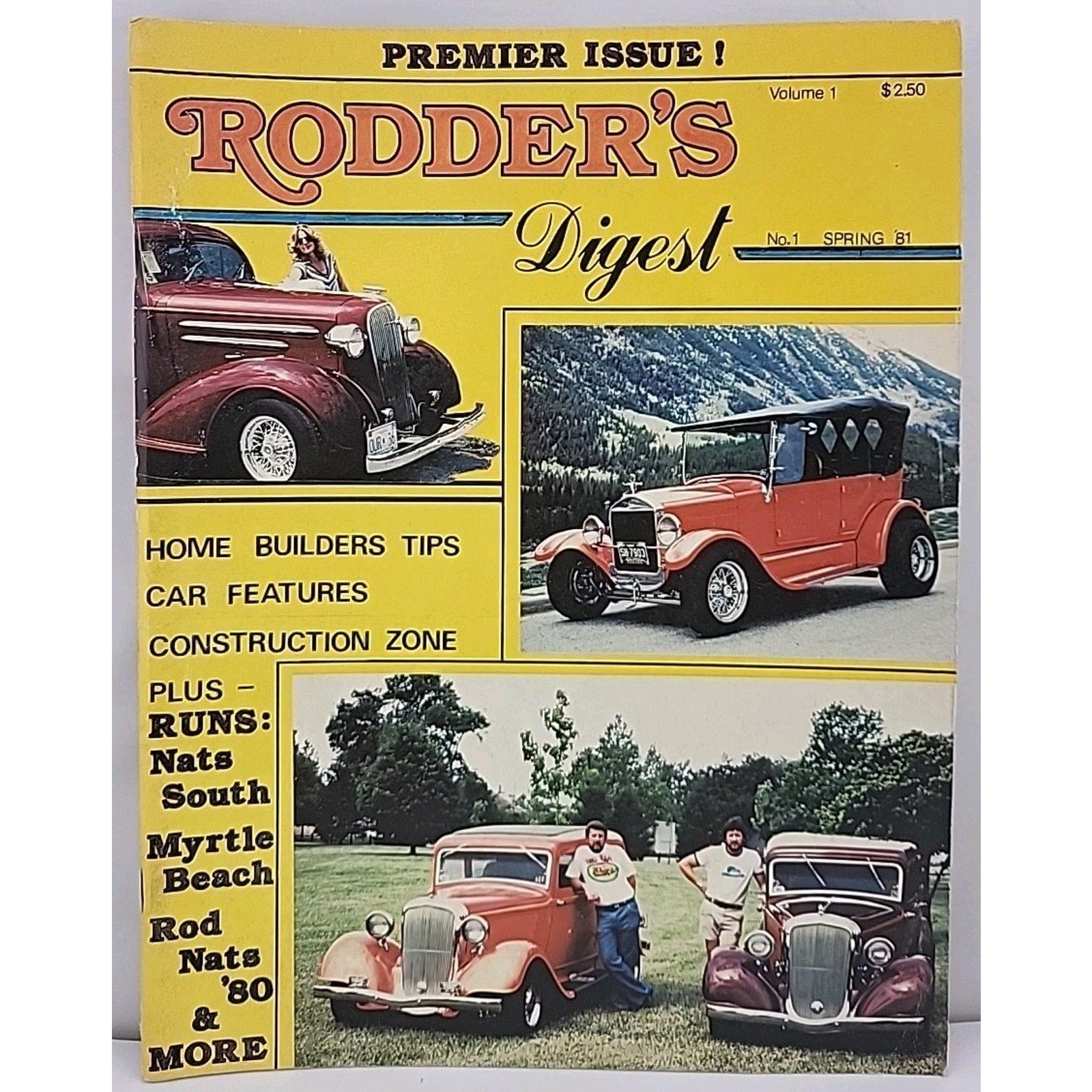 Rodder's Digest Magazine Spring '81 Volume 1 No. 1