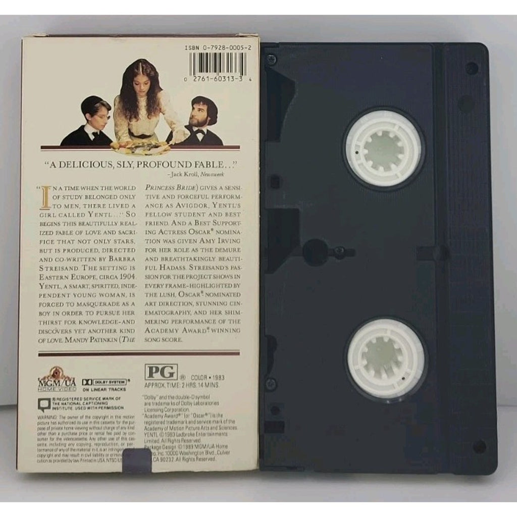 Yentl (VHS, 1989)