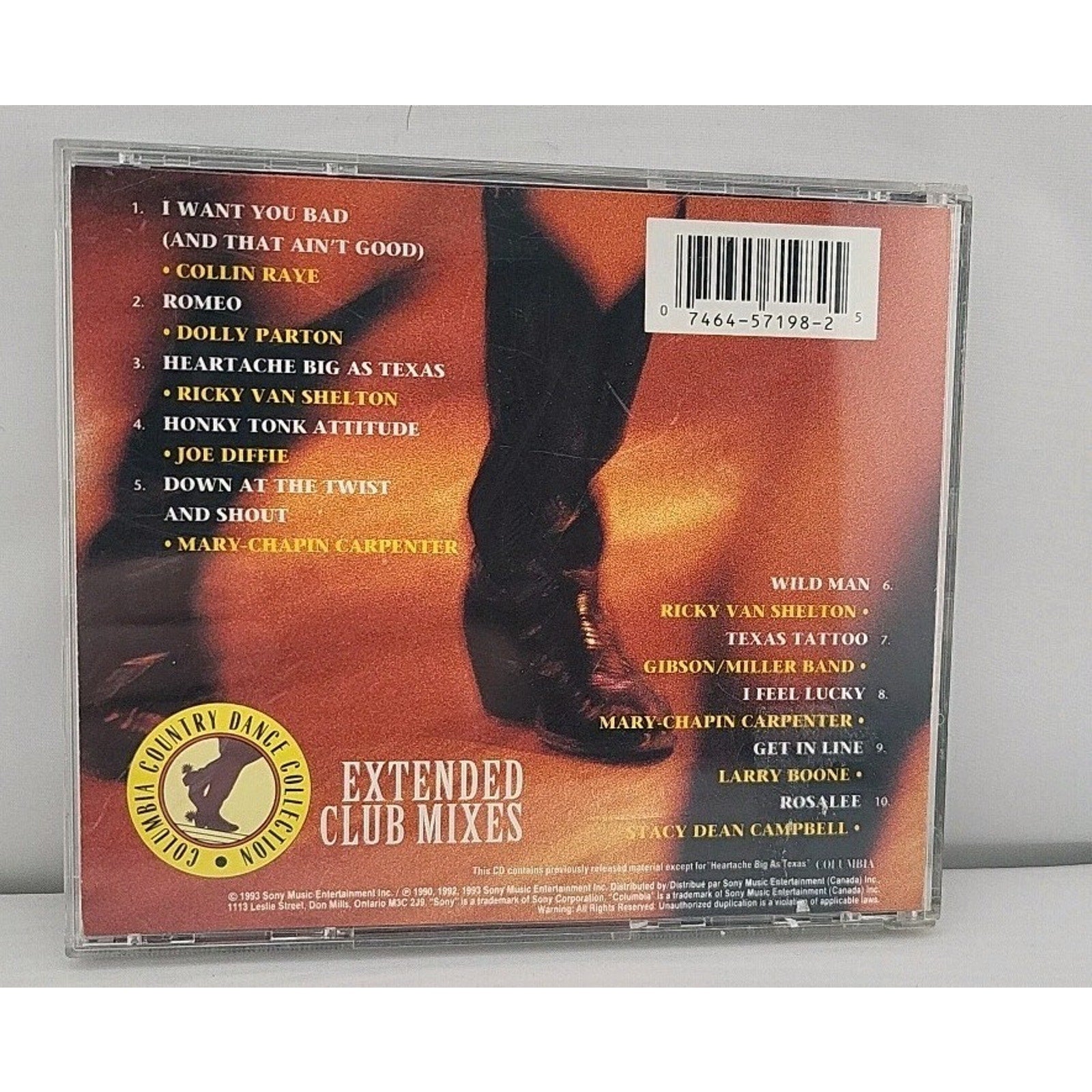 Steppin' Country by Various (CD, 1993)