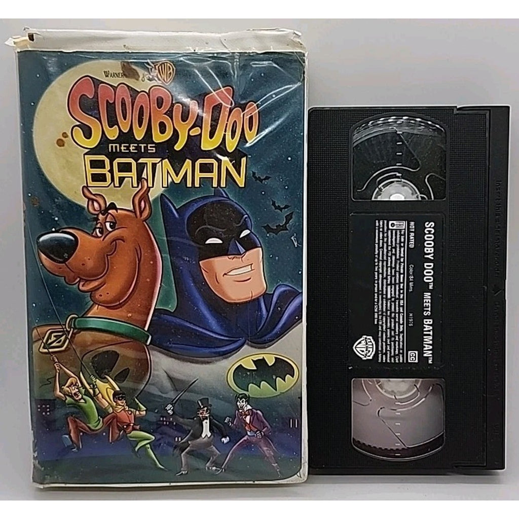 Scooby-Doo Meets Batman (VHS, 2002, Clamshell)