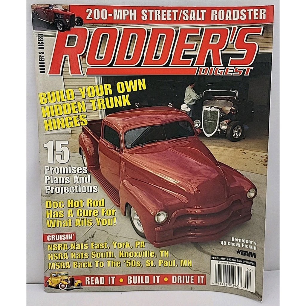 Rodder's Digest Magazine February 1998 Volume 17 Number 82