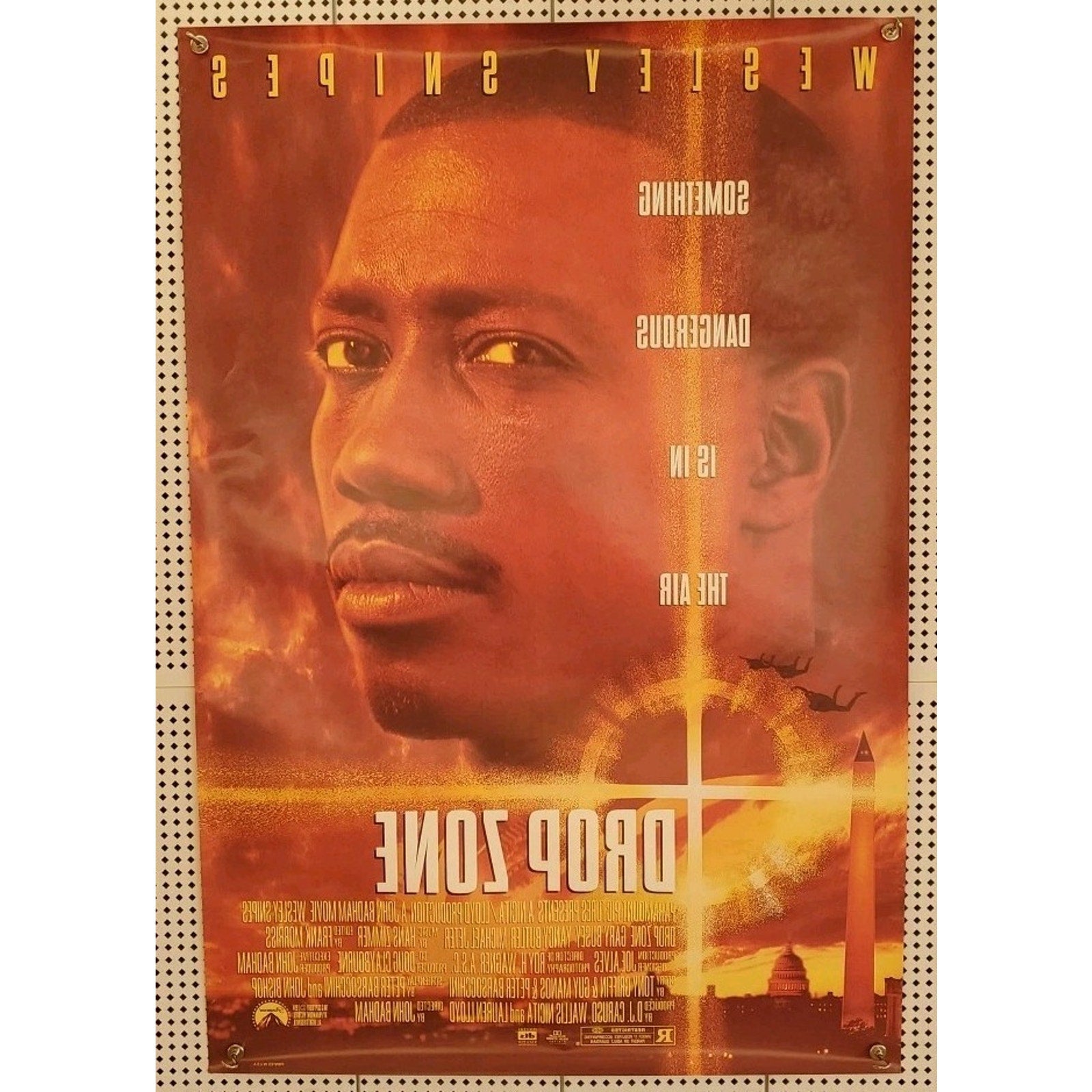 Drop Zone Movie Poster - Wesley Snipes - 41 x 27 - Rolled