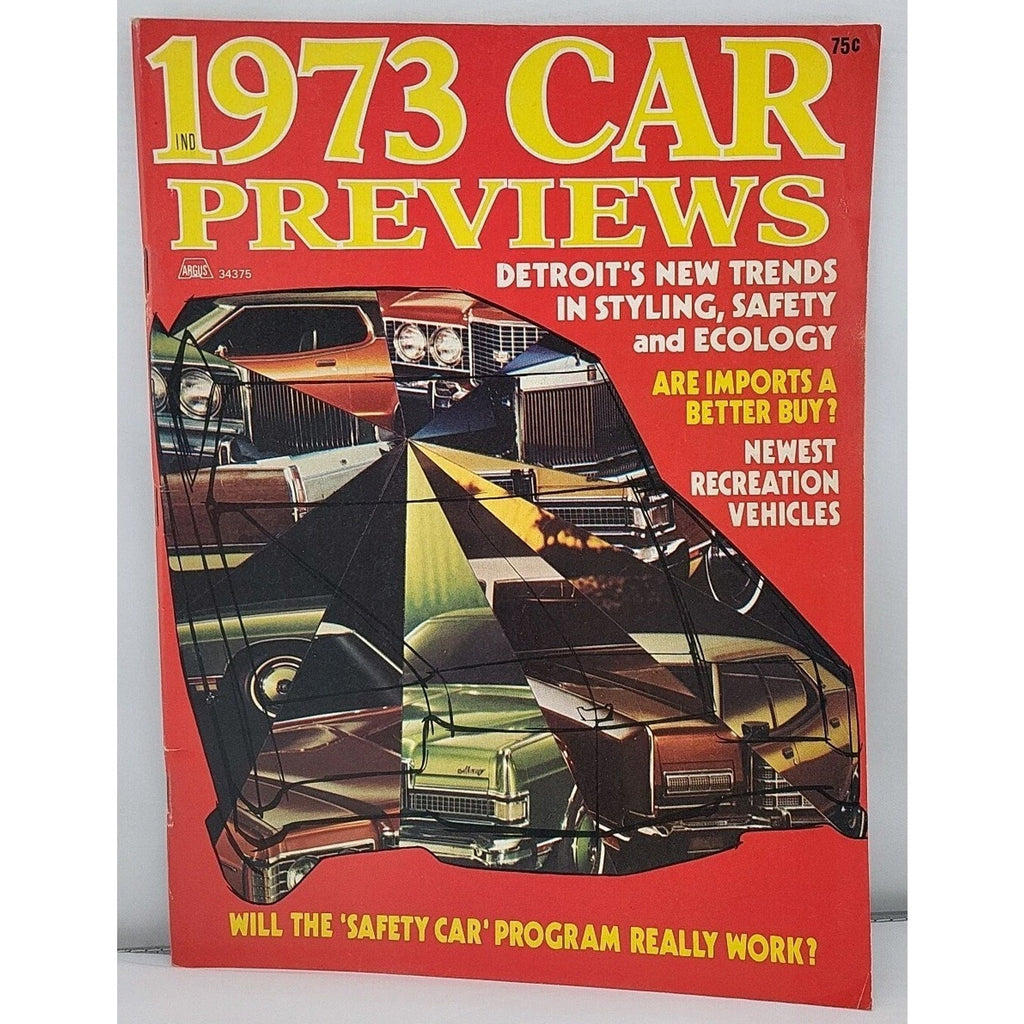 January 1973 Cars Preview Magazine
