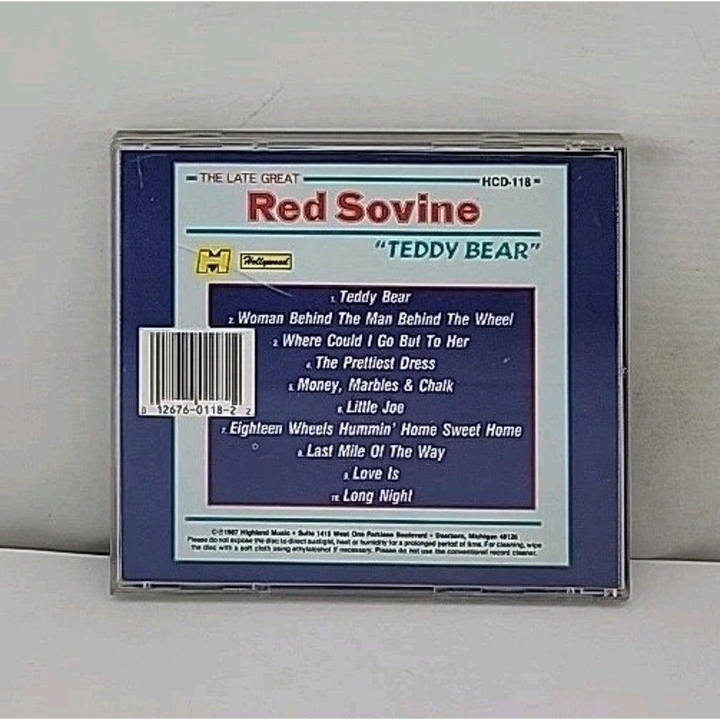 Teddy Bear by Red Sovine (CD, 1994)
