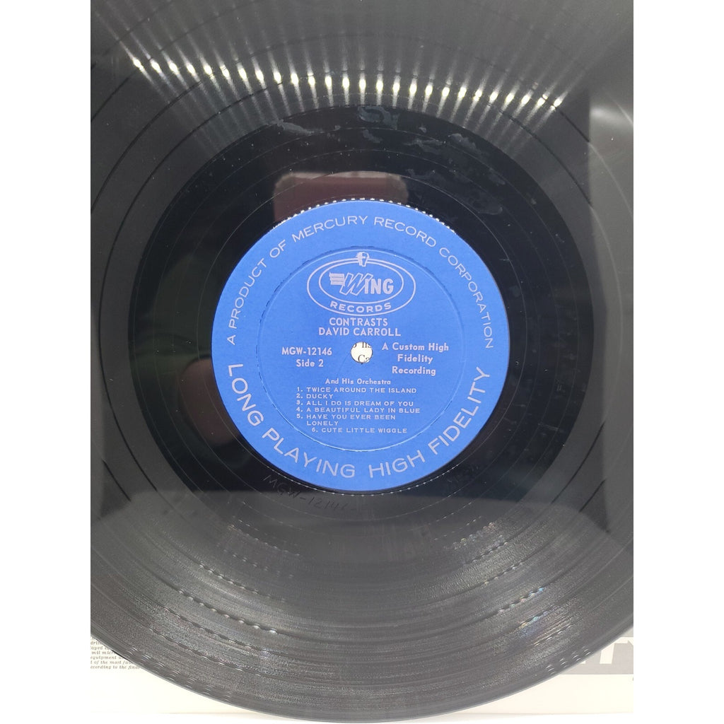 David Carroll and His Orchestra "Contrasts" (Record)