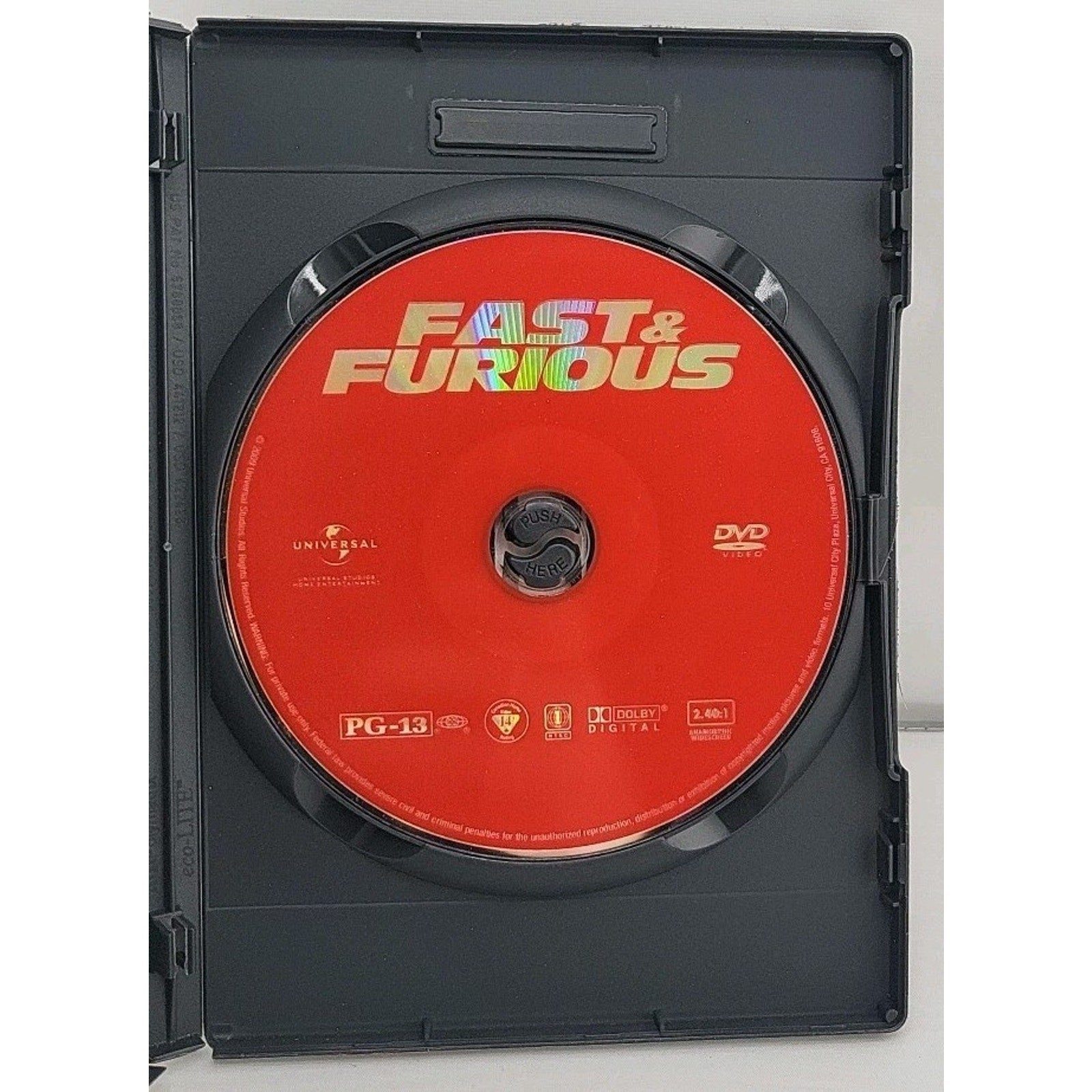 Fast & the Furious (2009) (DVD, 2009)
