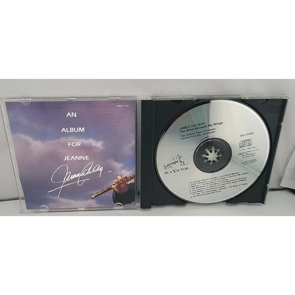 Wind Beneath My Wings by Galway, James (CD, 1991)