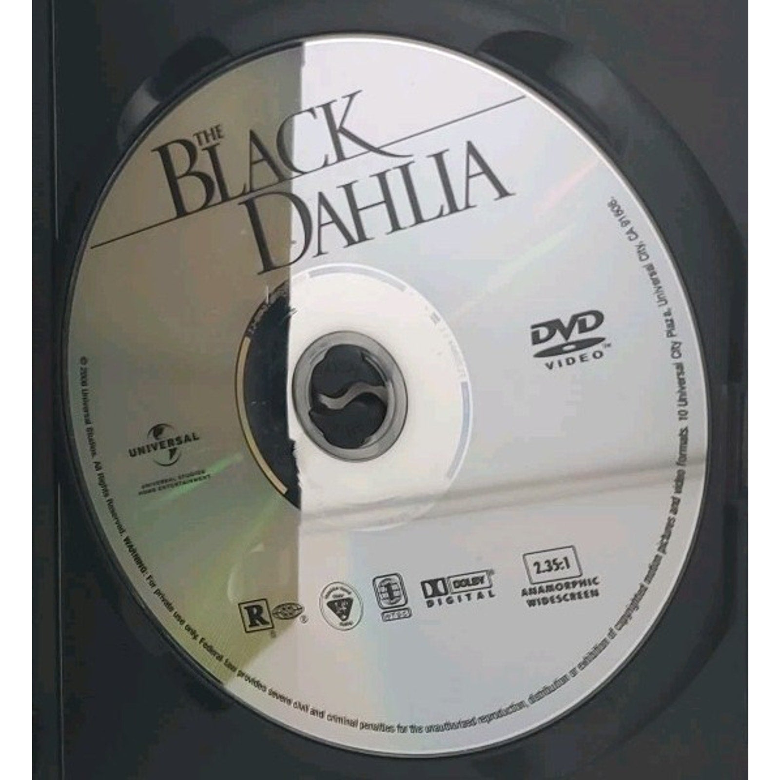 The Black Dahlia (DVD, 2006)