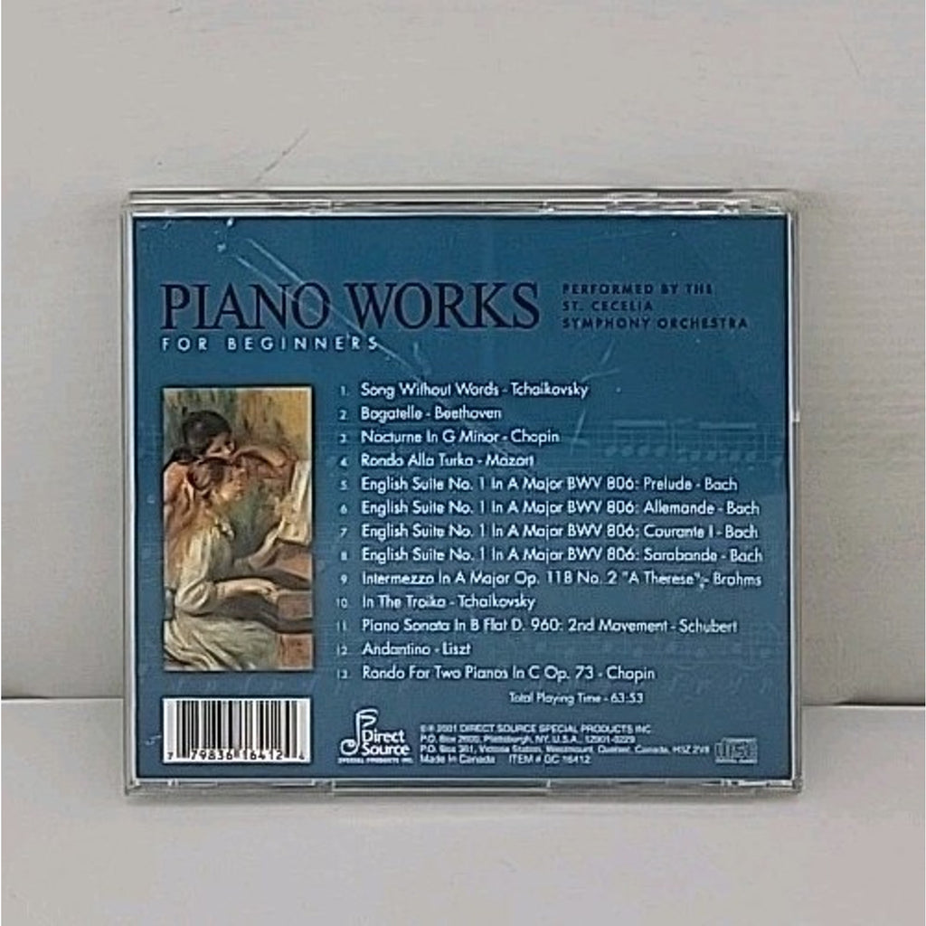 Piano Works For Beginners - St Cecelia Symphony Orchestra (CD)